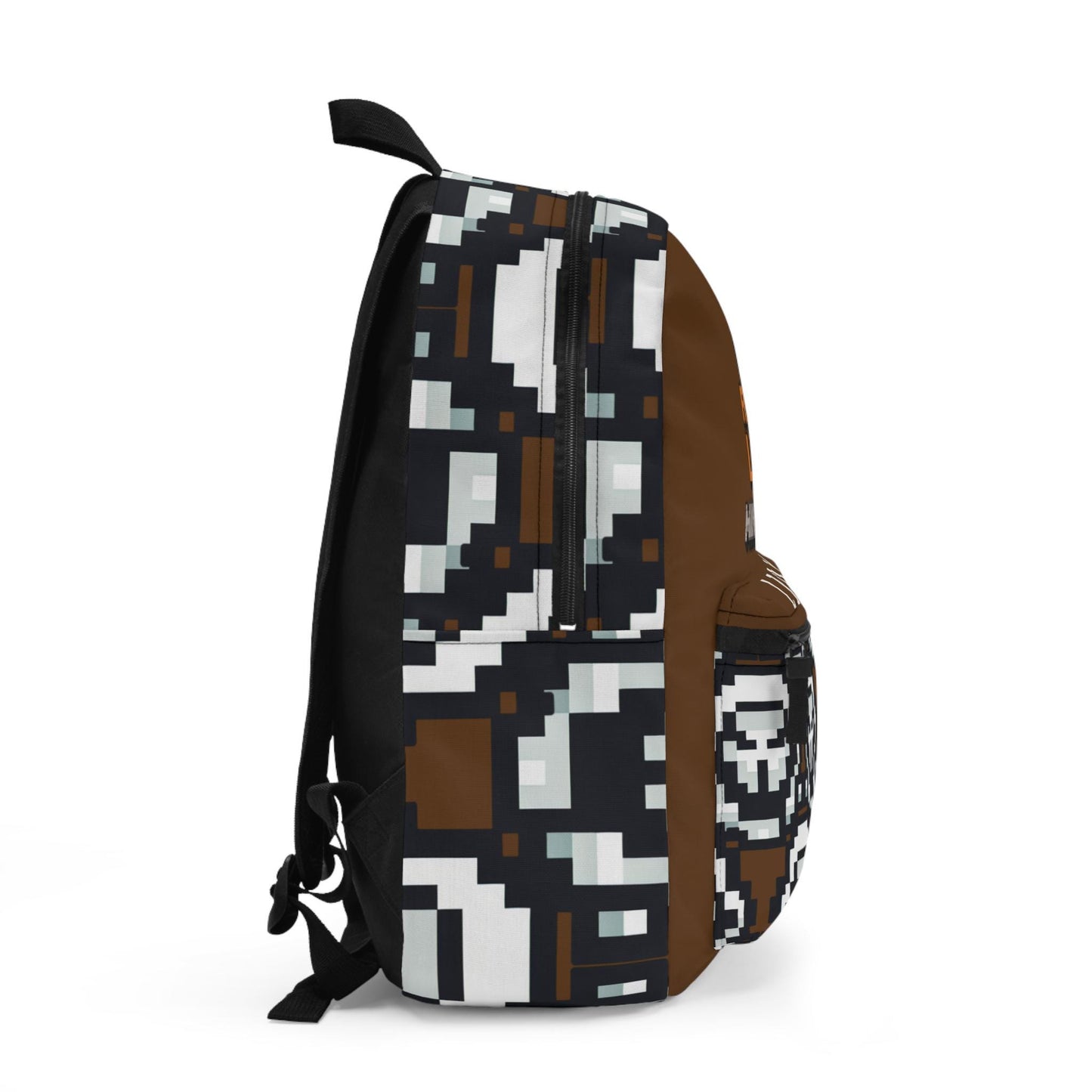 Minecraft Inspired Backpack, Personalized School Bag for Elementary & Middle School Kid, Custom Name Bag for Gamer Enthusiast Back-to-School