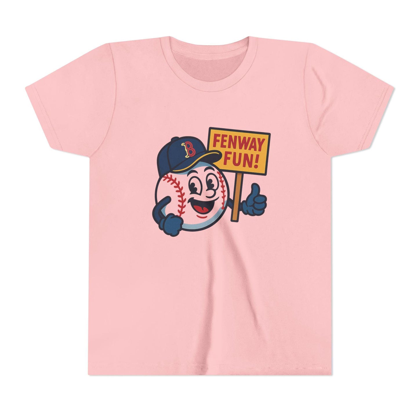 Boston Fenway Fun Youth Tee, Baseball Shirt, Kids Sports Apparel, Gift for Sports Fans, Birthday Present for Boys, Back to School Apparel