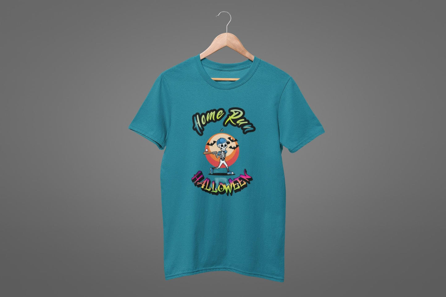 Summerween Baseball T-Shirt, Halloween Home Run Tee, Funny Monster Beach Party, Spooky Baseball Tee, Trendy Summer Tee, Halloween Baseball