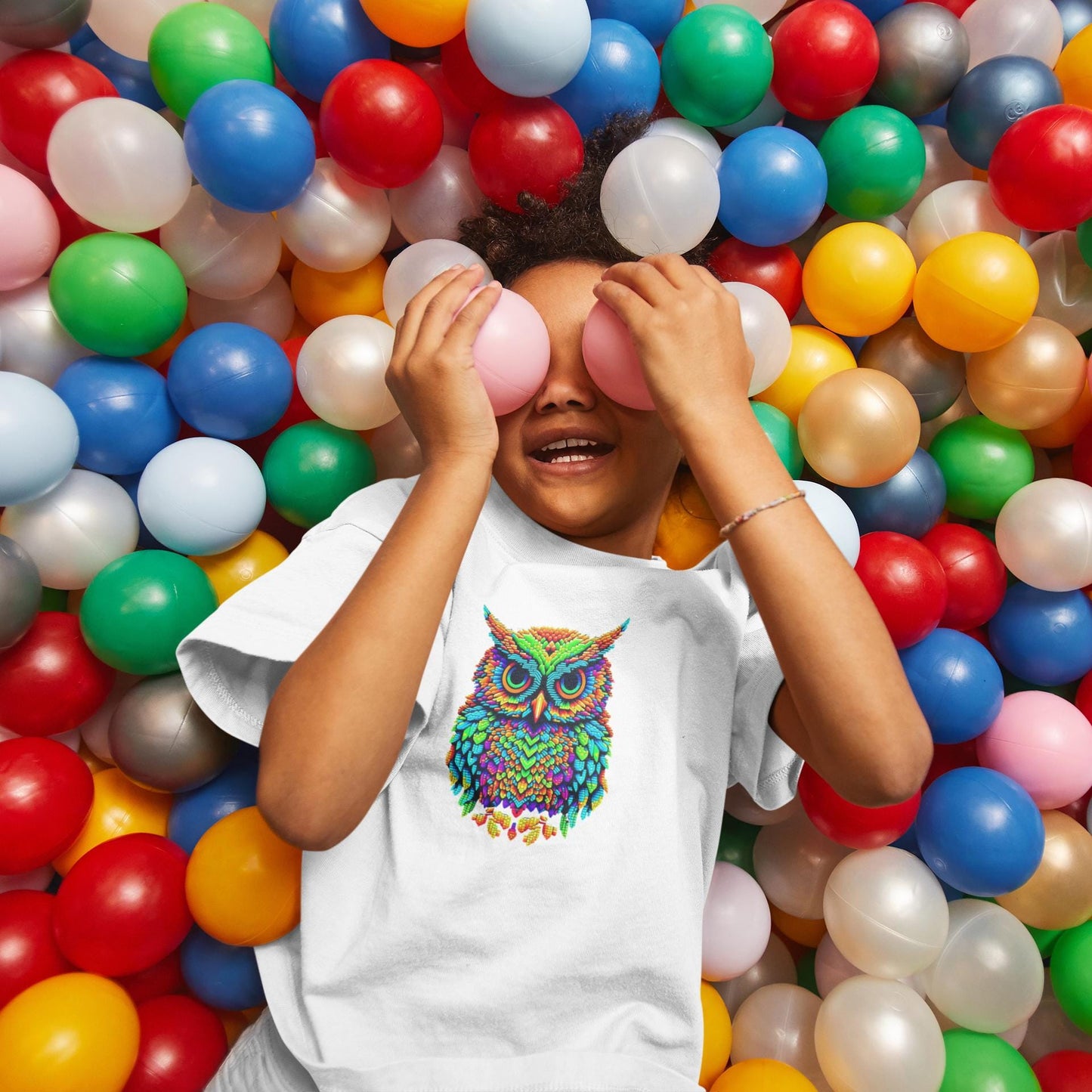 Owl Kids Tee, Fun Graphic T-Shirt for Boys and Girls, Vibrant Owl Shirt, Creative Gift for Boys & Girls, Animal Lover Shirt, Owl T-Shirt