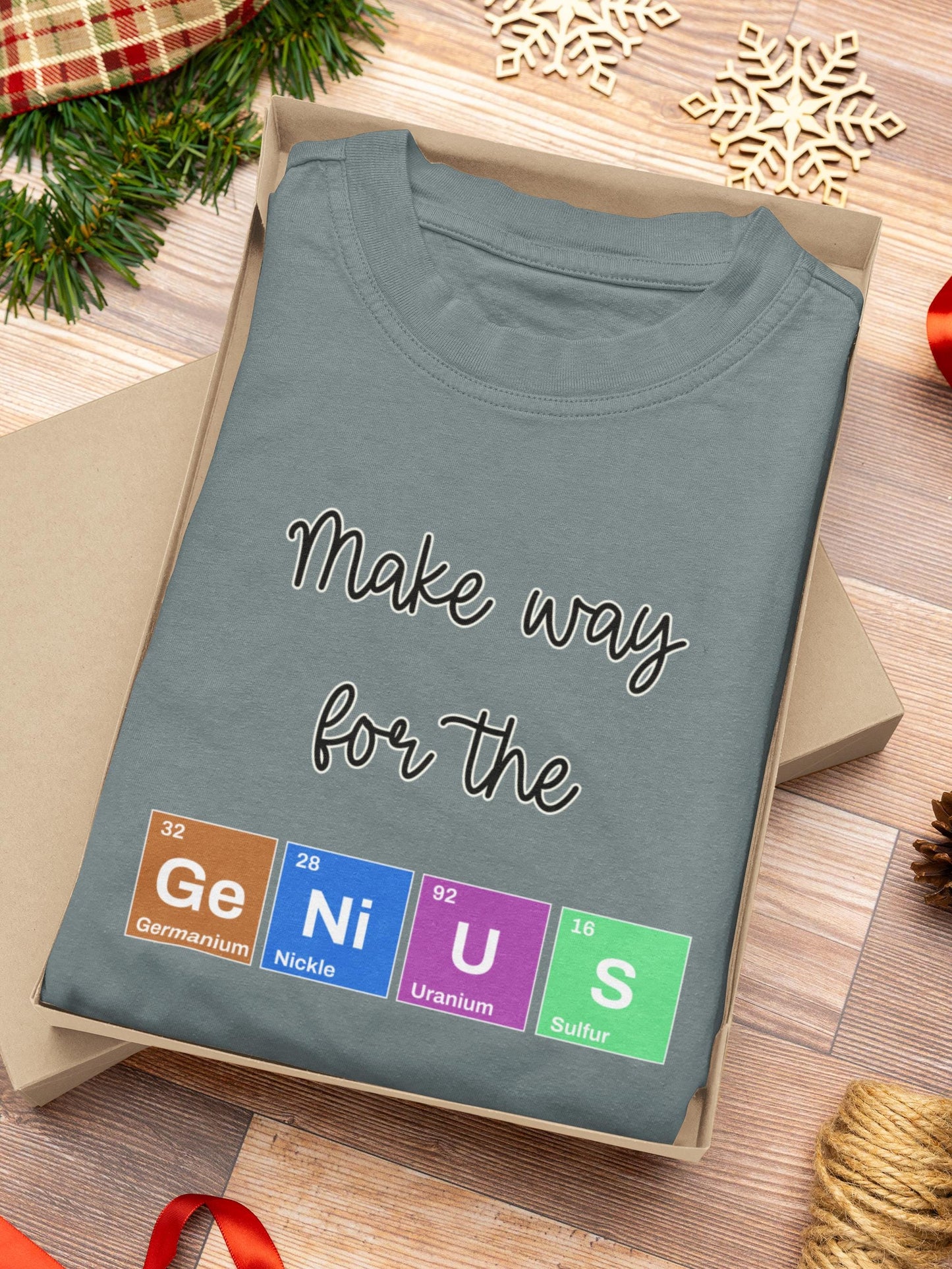 Make Way for the Genius Youth T-Shirt, Fun Youth Science Inspired T-Shirt, Back To School Teacher Student Shirt, First Day Of School Shirts