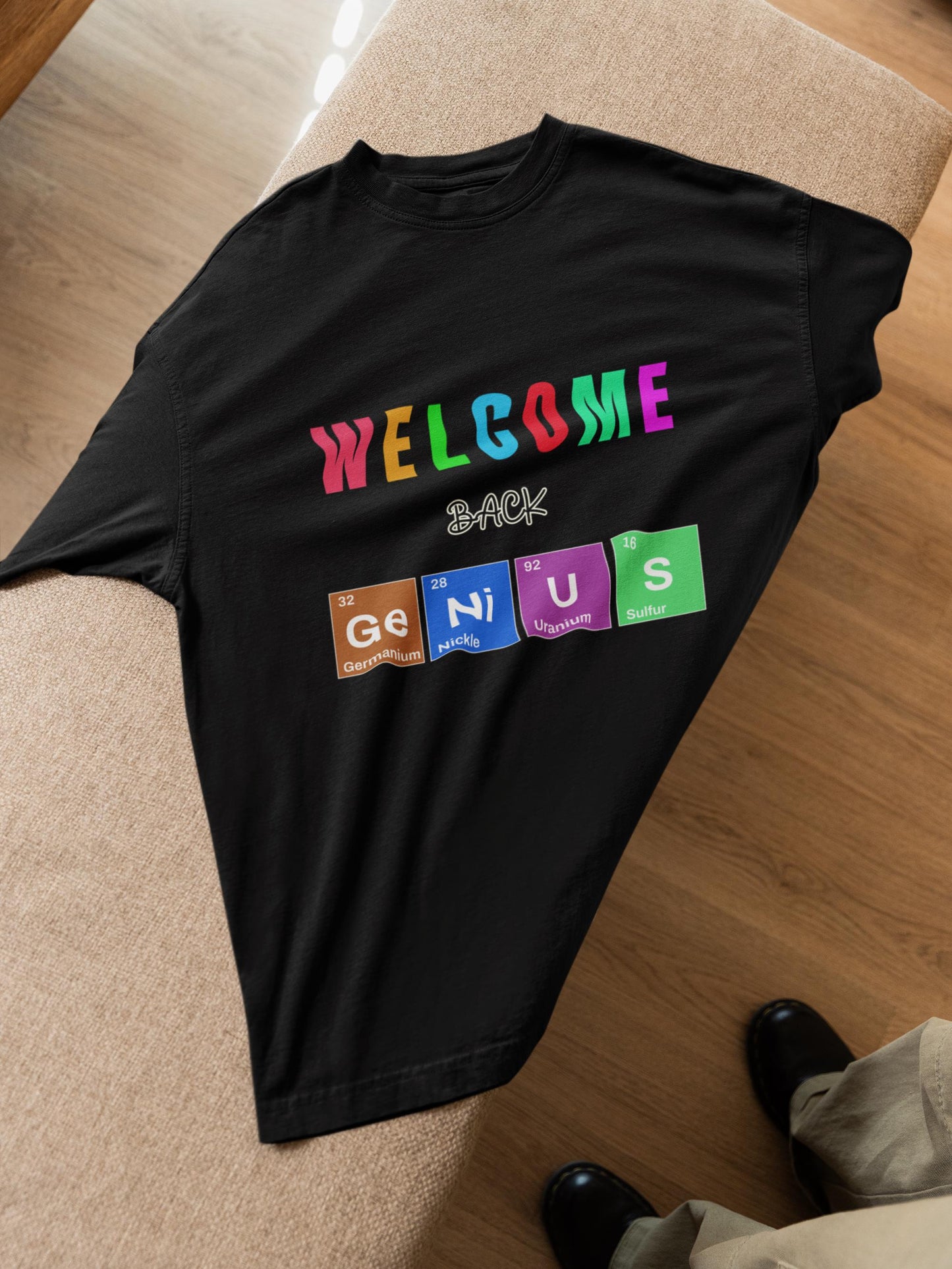 Welcome Back Genius T-Shirt | Teacher Welcome Back Student to School Tee, Back To School Teacher Student Shirt, First Day Of School Shirts