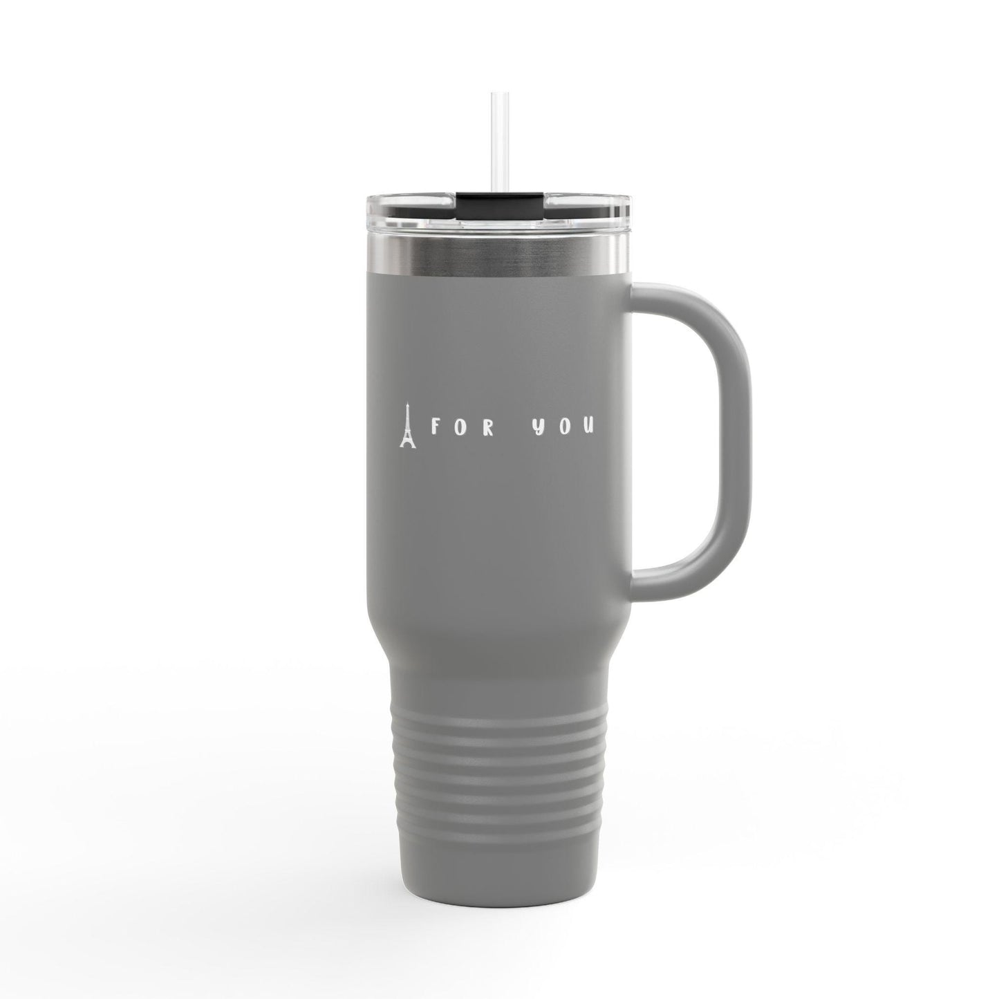 Insulated Travel Tumbler with Straw - Perfect for Coffee Lovers, Hot Beverages, Road Trips, Office Use, & Travel, Summer Day Tumbler