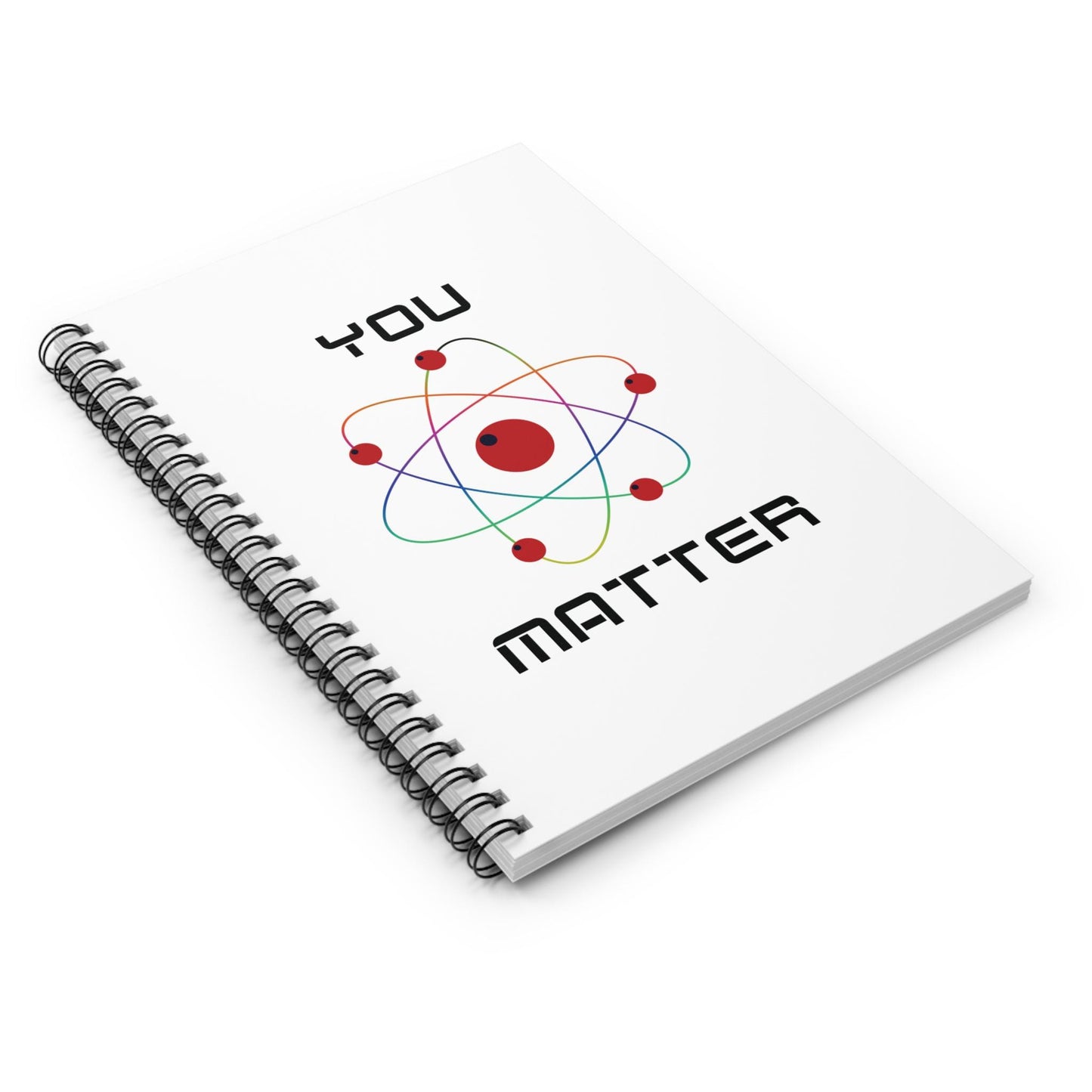 Cute Science-Themed Spiral Notebook - Perfect for Students & Science Lovers, Gift for Back to School, Journaling, Note-taking, School Supply