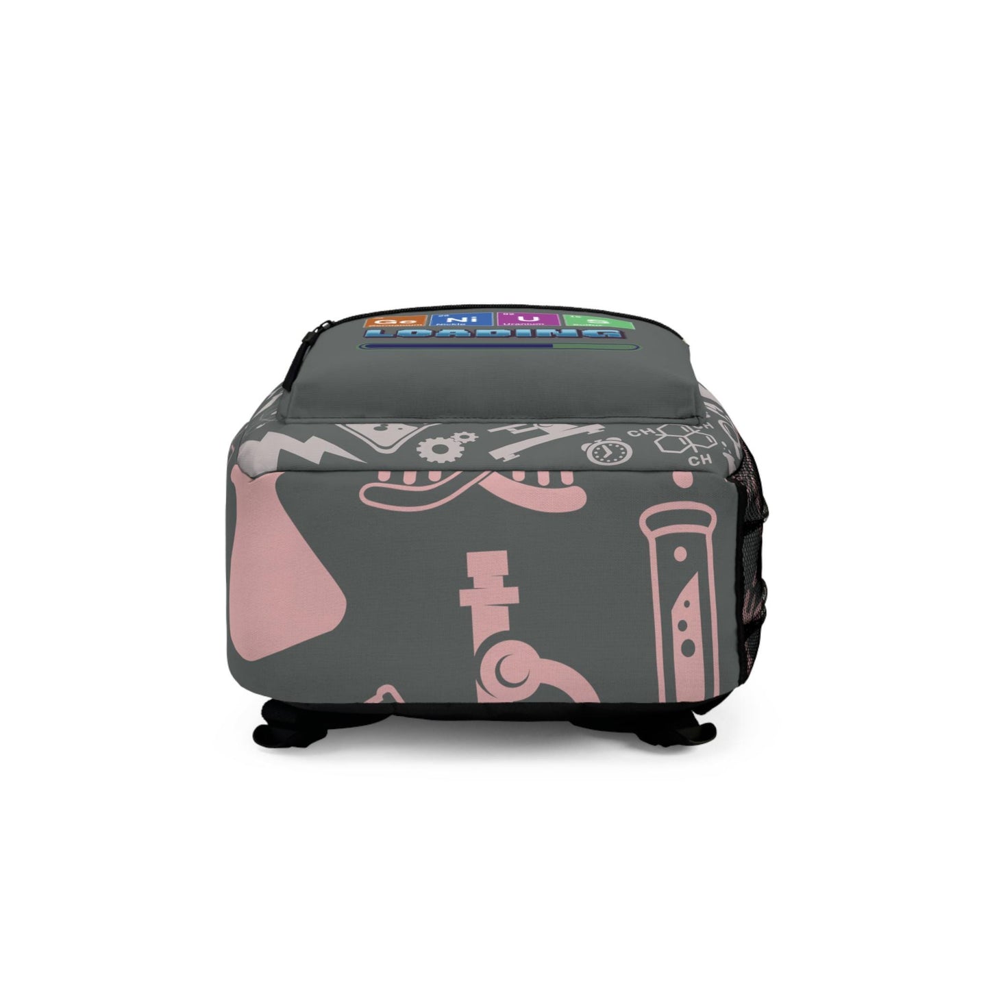 Genius Loading Backpack - Fun Science Bag for Students, Back to School Nerdy Bag, Science Lover Book Bag, STEM Student, Back to School Bag