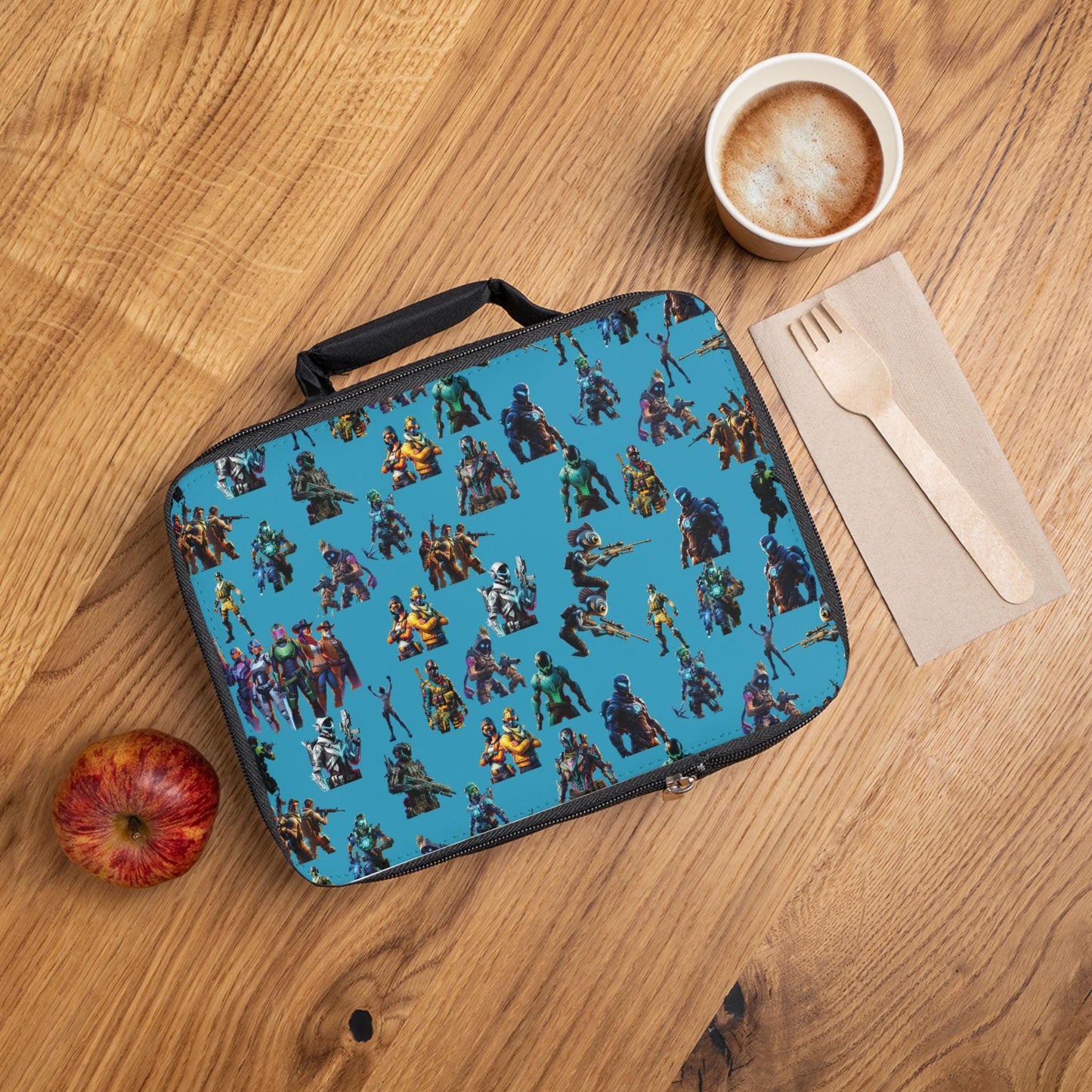 Gamer Enthusiast Lunch Bag, Perfect for Back to School, Lunch Bag Ideal for Middle & Elementary School Kids, Insulated School Lunch Bag