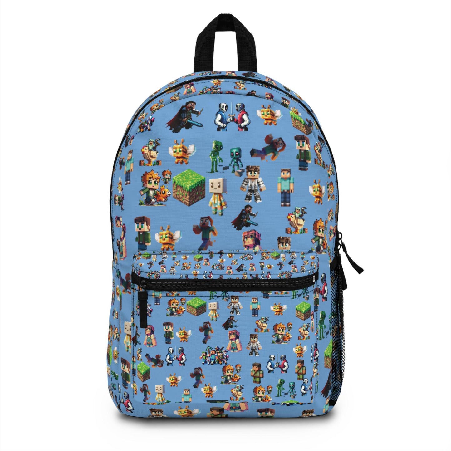 Game Characters Backpack for Kids, Gamer Bag, School Backpack, Gamer Wilderness Adventure Pack, Birthday Gift, Back to School Apparel