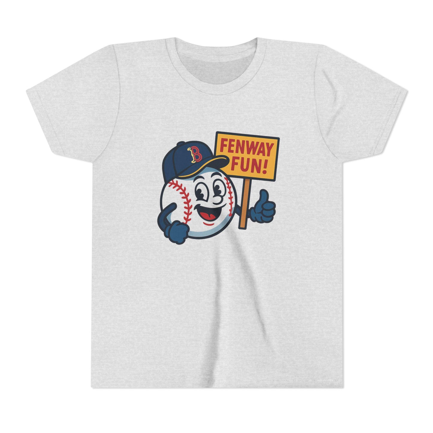 Boston Fenway Fun Youth Tee, Baseball Shirt, Kids Sports Apparel, Gift for Sports Fans, Birthday Present for Boys, Back to School Apparel