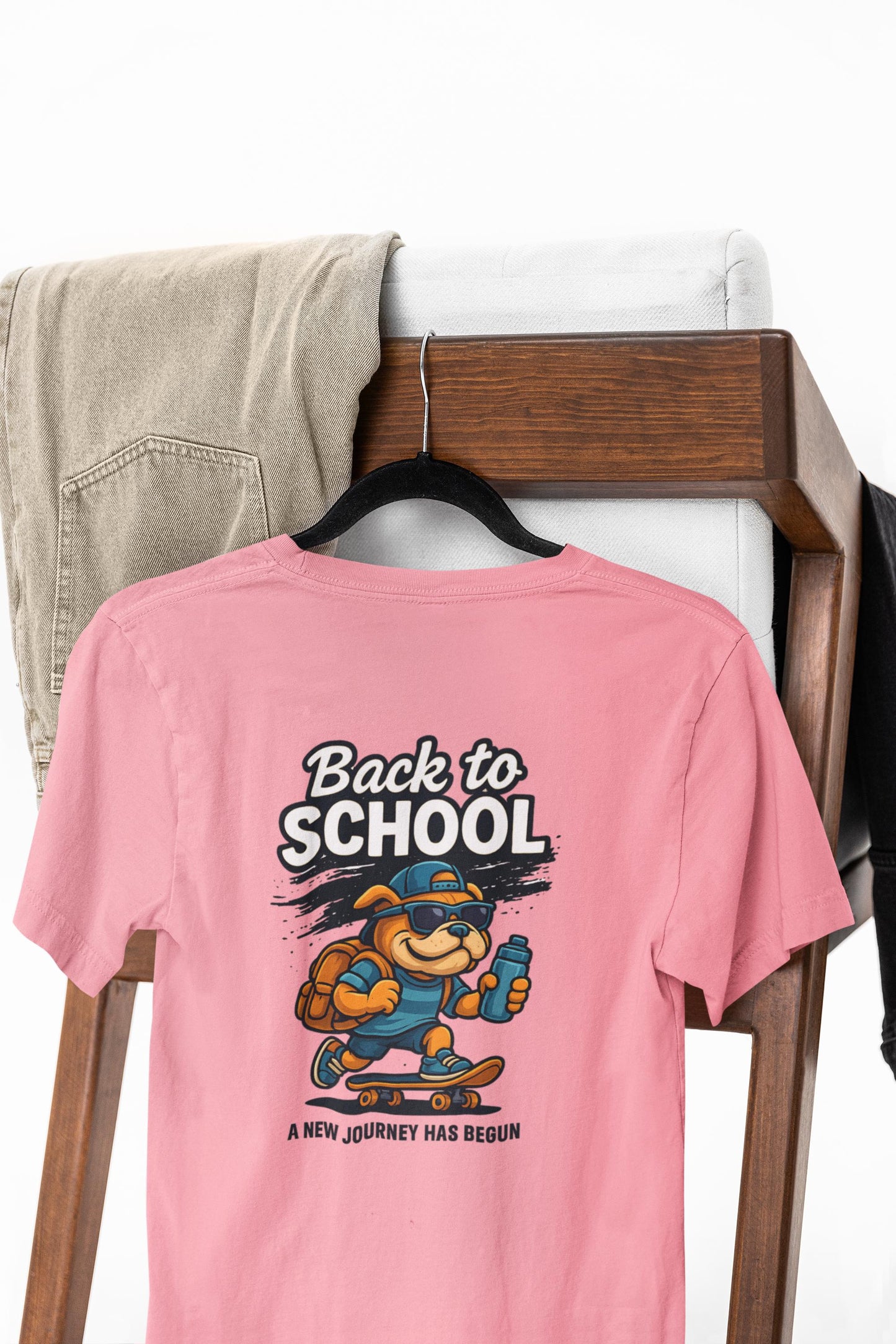 Back to School Bulldog T-Shirt, Cute Bulldog Tee, Back to School Gift for Students, Welcome Back T-Shirt, Back2School T-Shirt, Student Shirt