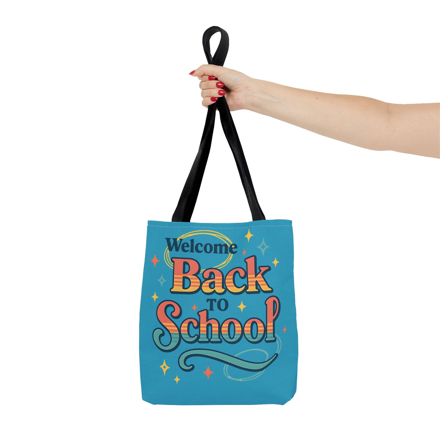 Back to School Tote Bag - Stylish Carryall for Students, School Events, College, Eco-Friendly, Gift for Teacher Appreciation Back to School