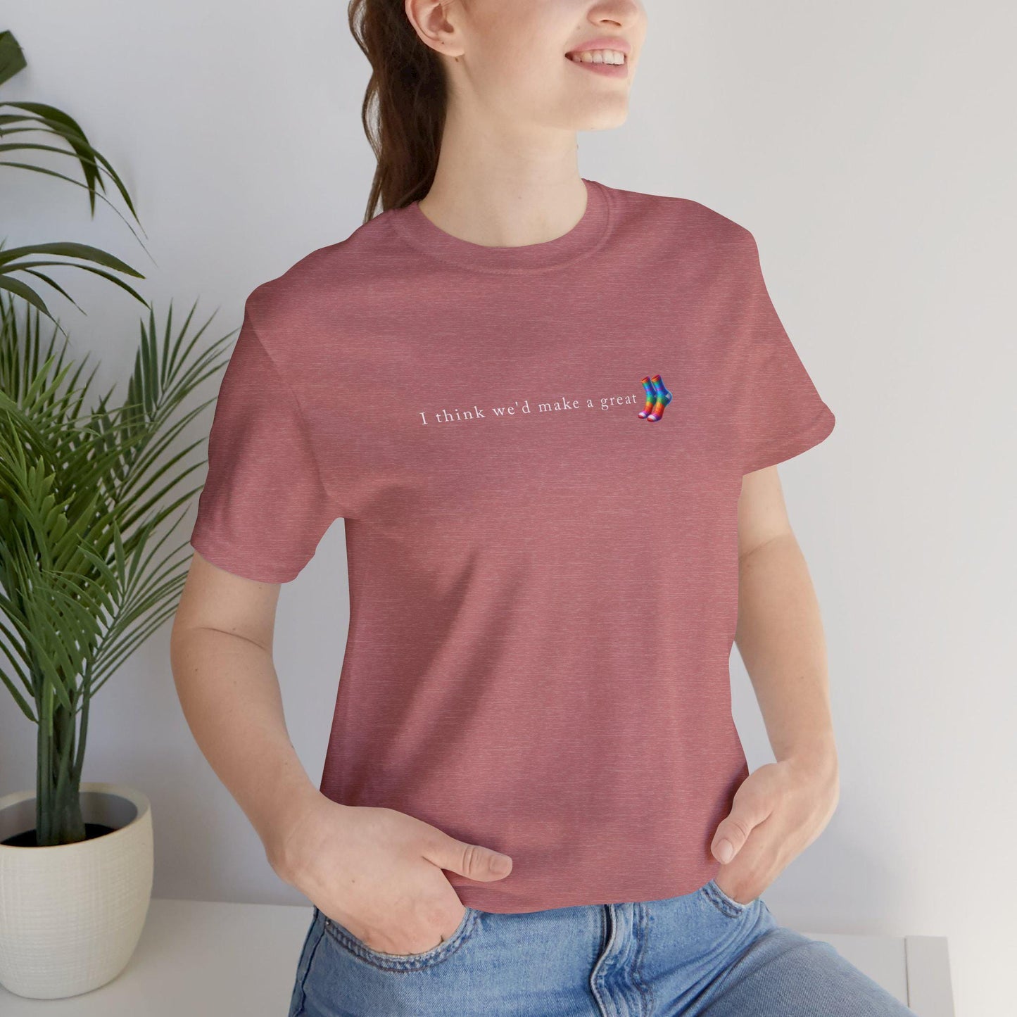 Funny Love Joke T-Shirt, Summer Flirty Beach Tee, Corny Outdoor Shirt, Unisex Jersey Top, Playful Everyday Wear
