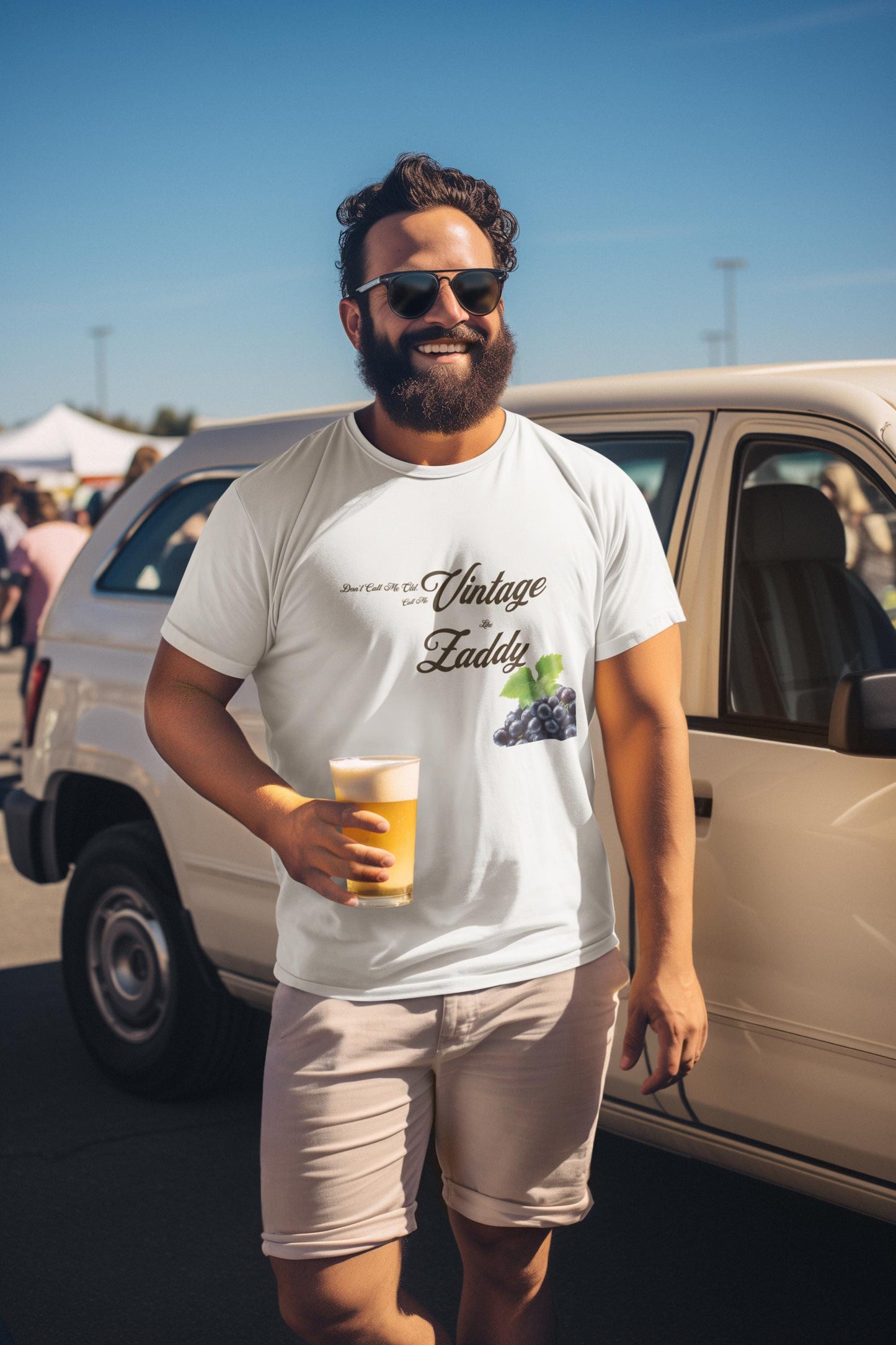 Vintage Daddy Unisex Tee - Funny Gift for Fathers, Birthday Shirt, Casual Wear, Dad T-Shirt, Family Reunion Tee, Fun Flirty Tee