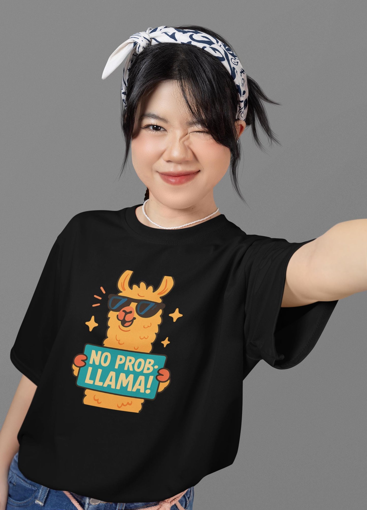 Kids Llama T-Shirt - Fun Cotton Tee for Playful Children, Birthday Parties, Summer Outfits, Casual Animal Lovers Tee, Back to School Apparel