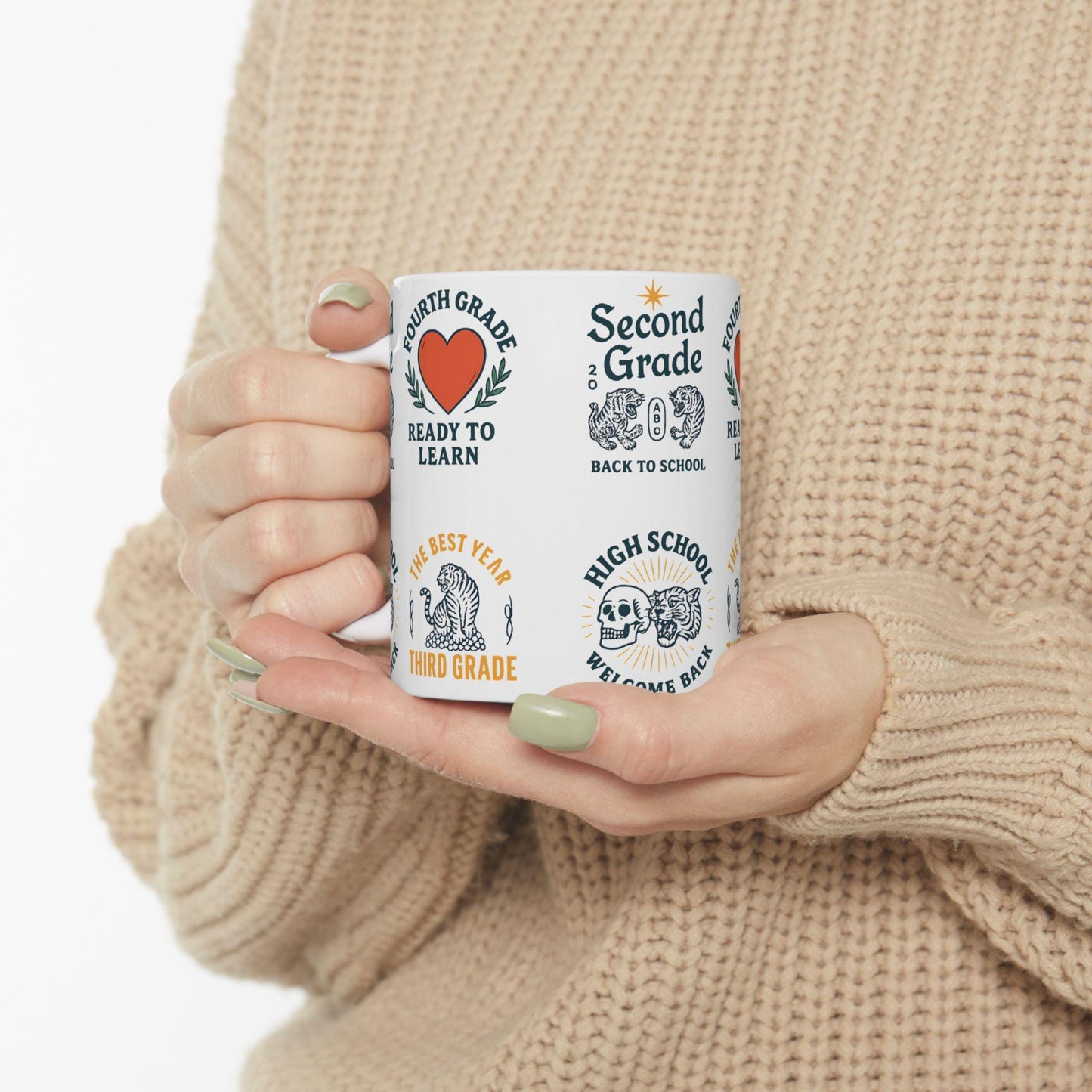 Inspiring Drinkware for Back to School - Drinkware Gift for Coffee Lovers, Espresso Mug, Ideal Back 2 School Gift for Teachers and Parents