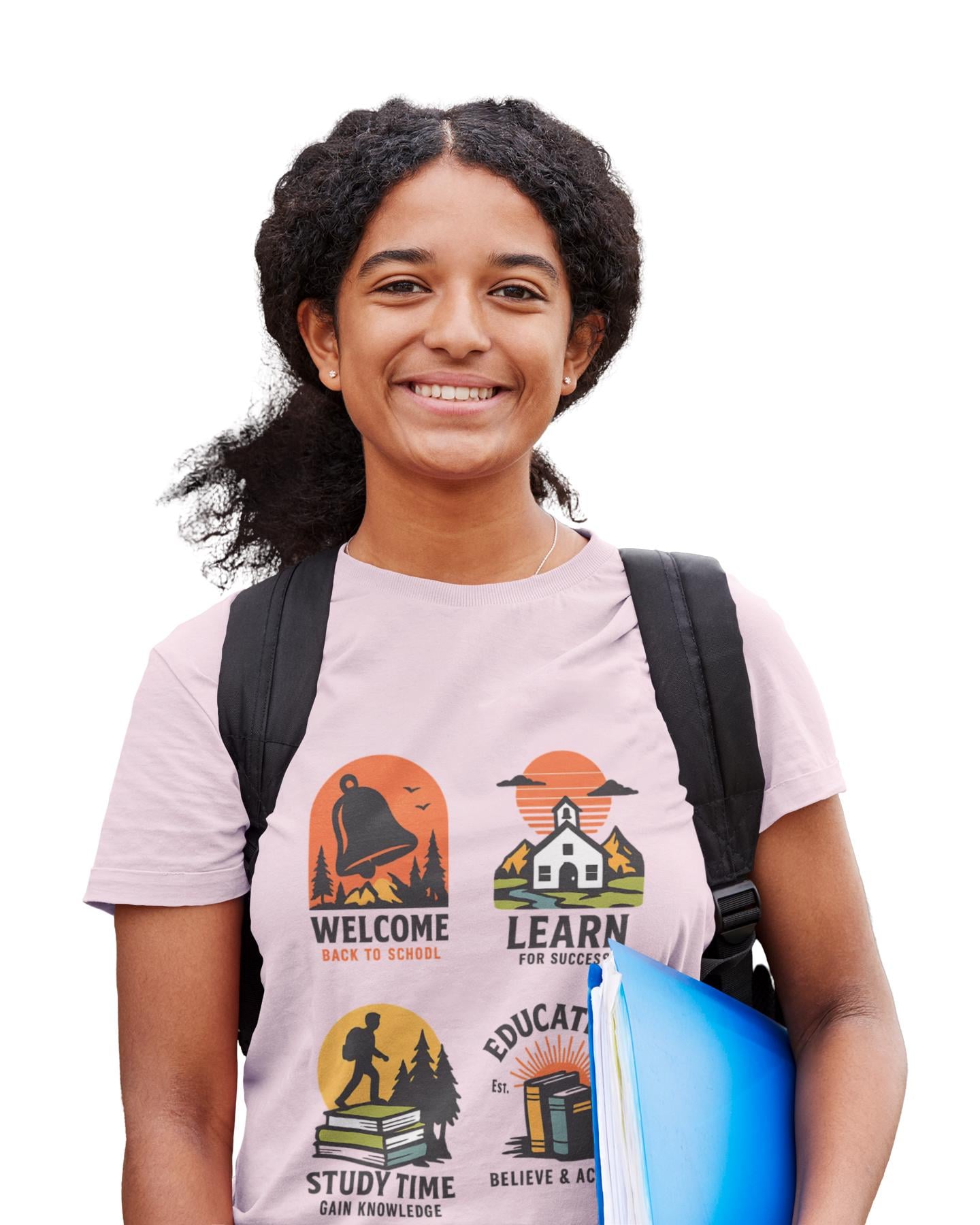 Kids Educational Tee - Welcome, Learn, Study Time, Fun Learning Shirt, Classroom Style, Back to School, Gift for Boys & Girls back to School