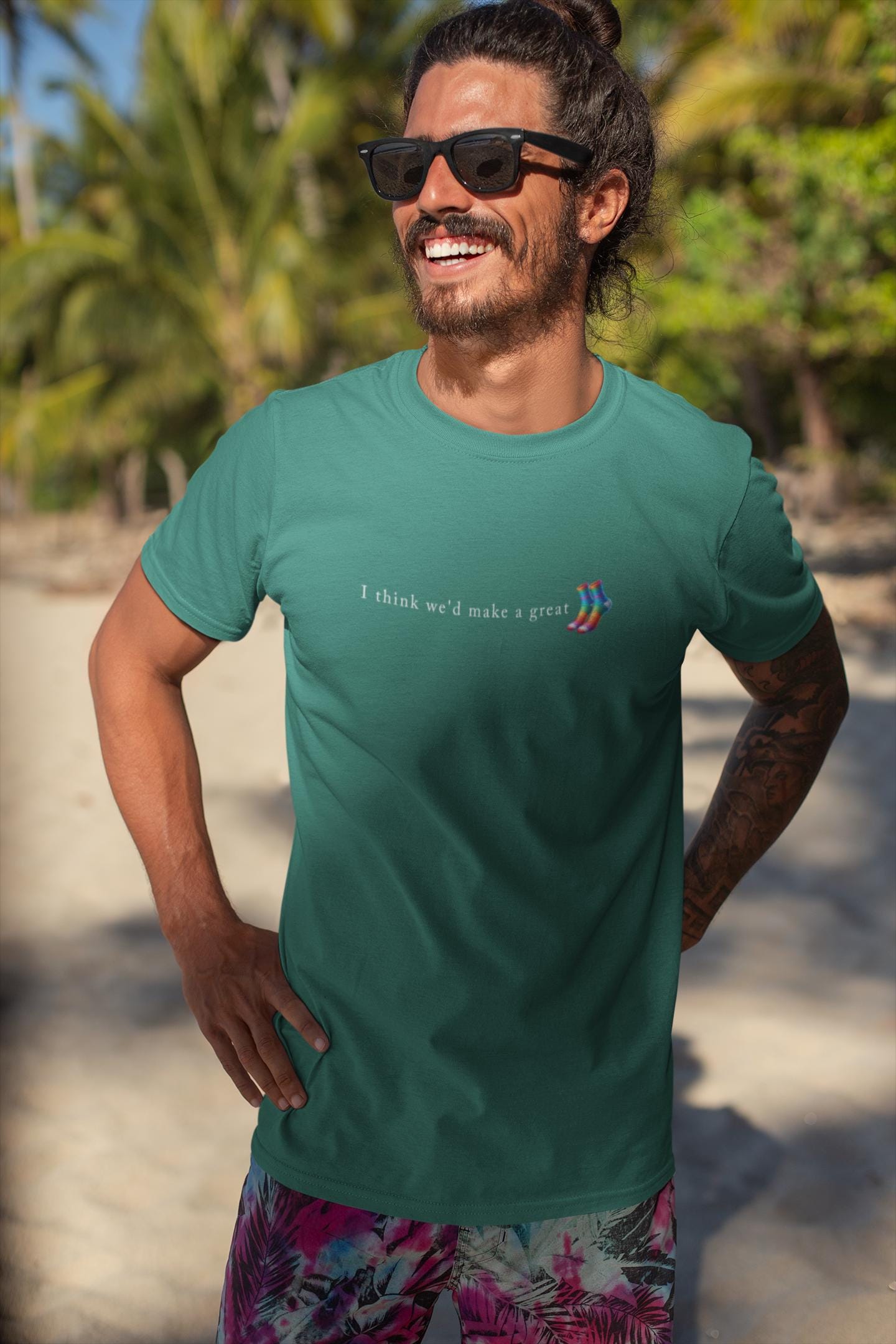 Funny Love Joke T-Shirt, Summer Flirty Beach Tee, Corny Outdoor Shirt, Unisex Jersey Top, Playful Everyday Wear