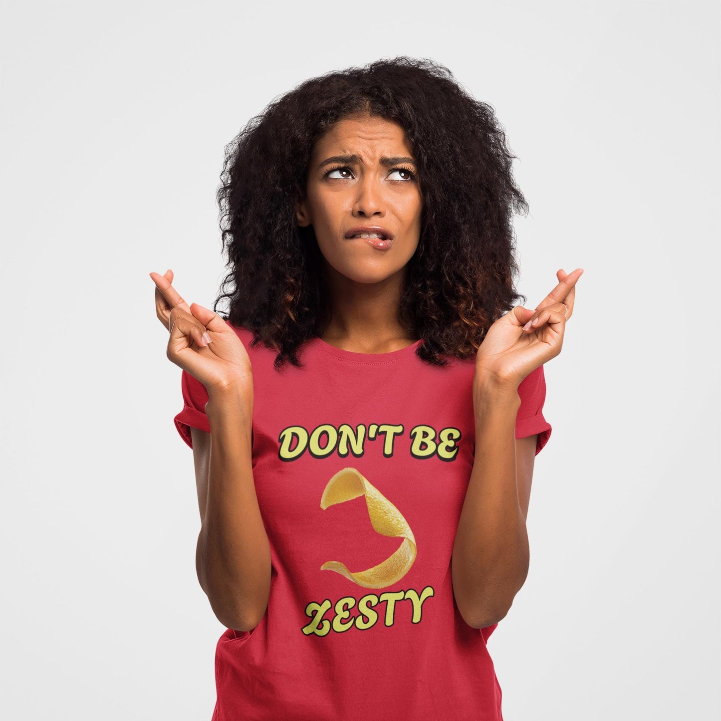 Don't Be Zesty T-Shirt, Fun Graphic Tee, Casual Wear, Gift for Friends, Birthday Present, Summer Apparel