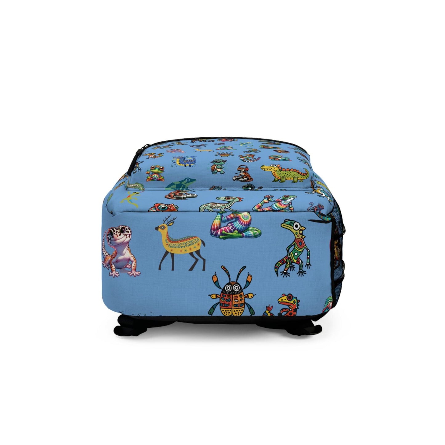Animal Print Kids Backpack, Personalized School Bag for Elementary & Middle School Kids, Custom Name Bag for Gamer Enthusiast Back-to-School