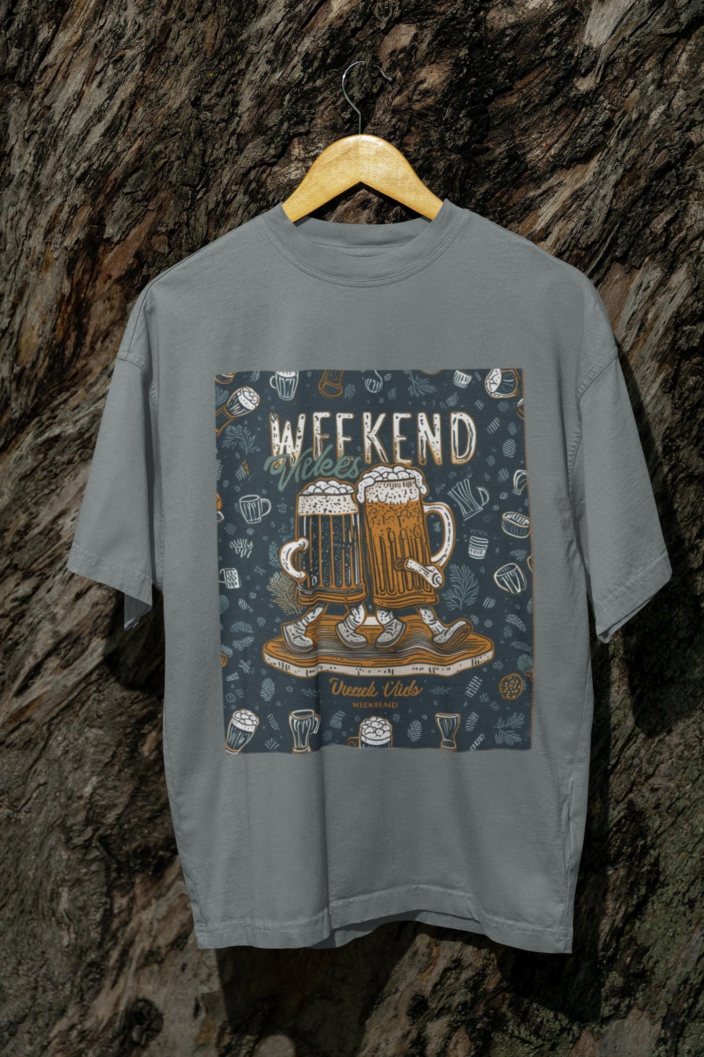 Weekend Beer Graphic T-shirt, Unisex Casual Tee, Brewery Gift, Beer Lover Apparel, Weekend Vibes Tee, Festive Clothing Outdoor Comfort Color