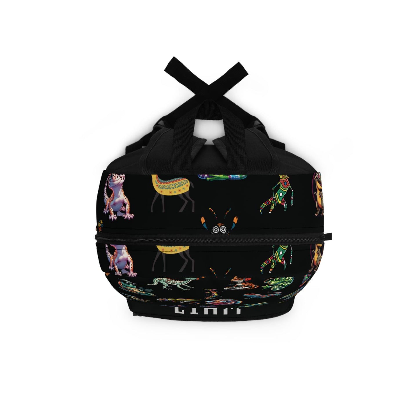 Animal Print Kids Backpack, Personalized School Bag for Elementary & Middle School Kids, Custom Name Bag for Gamer Enthusiast Back-to-School