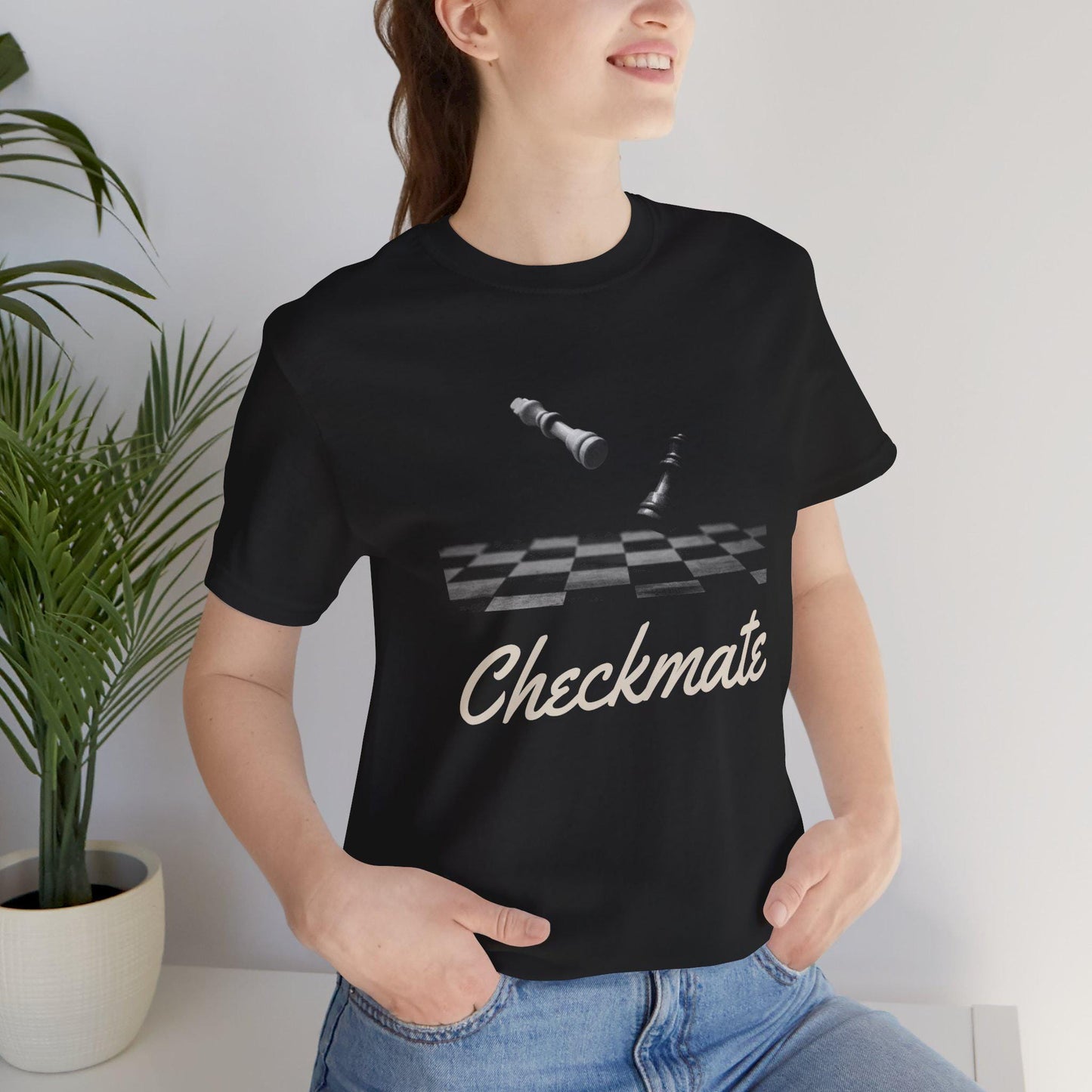 Chess Checkmate Unisex Tee - Perfect Gift for Gamers, Chess Lovers, Casual Wear, Competitions, and Game Nights