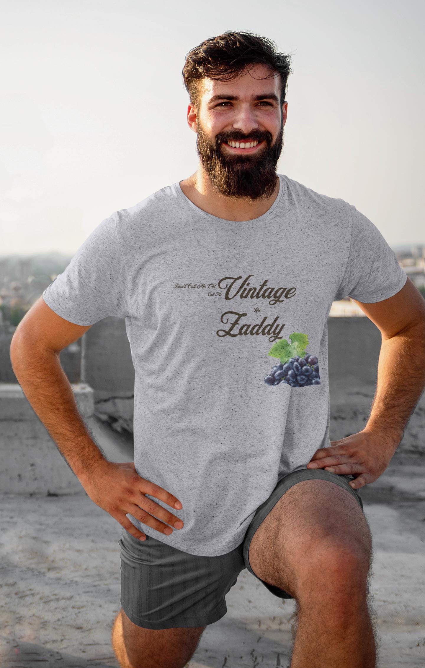 Vintage Daddy Unisex Tee - Funny Gift for Fathers, Birthday Shirt, Casual Wear, Dad T-Shirt, Family Reunion Tee, Fun Flirty Tee