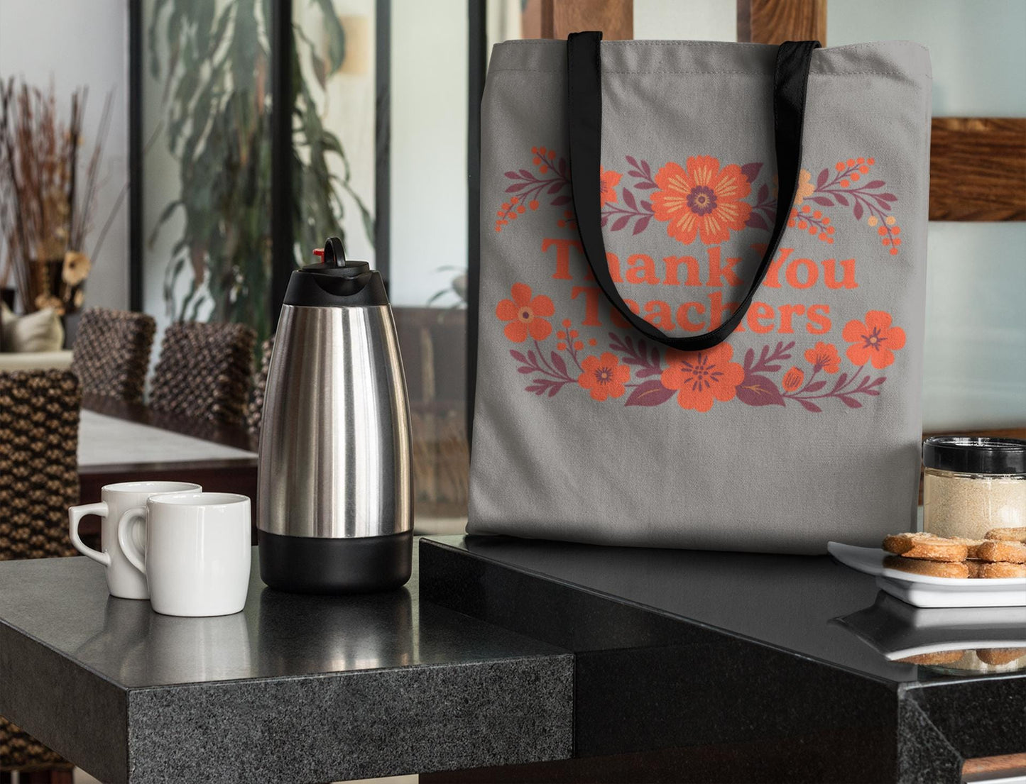 Thank You Teachers - Tote Bag - Perfect Gift for Educators, Back to School, Classroom Essentials, Teacher Appreciation, Eco-Friendly Bag