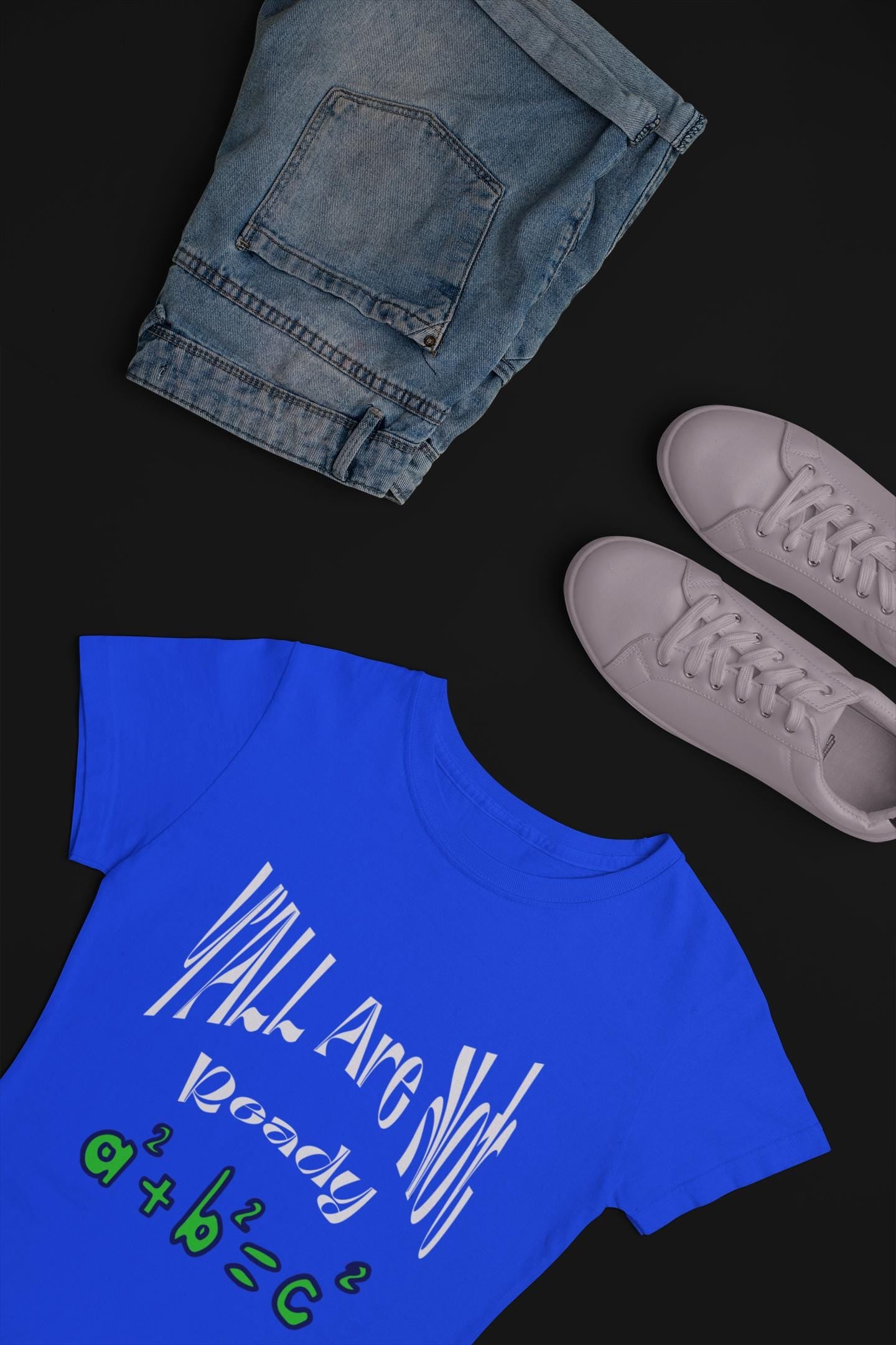 Trendy Youth Tee - 'YALL Are Not Ready' Math Design, Welcome Back to School Tee, Back To School Student Shirt, First Day Of School Shirts