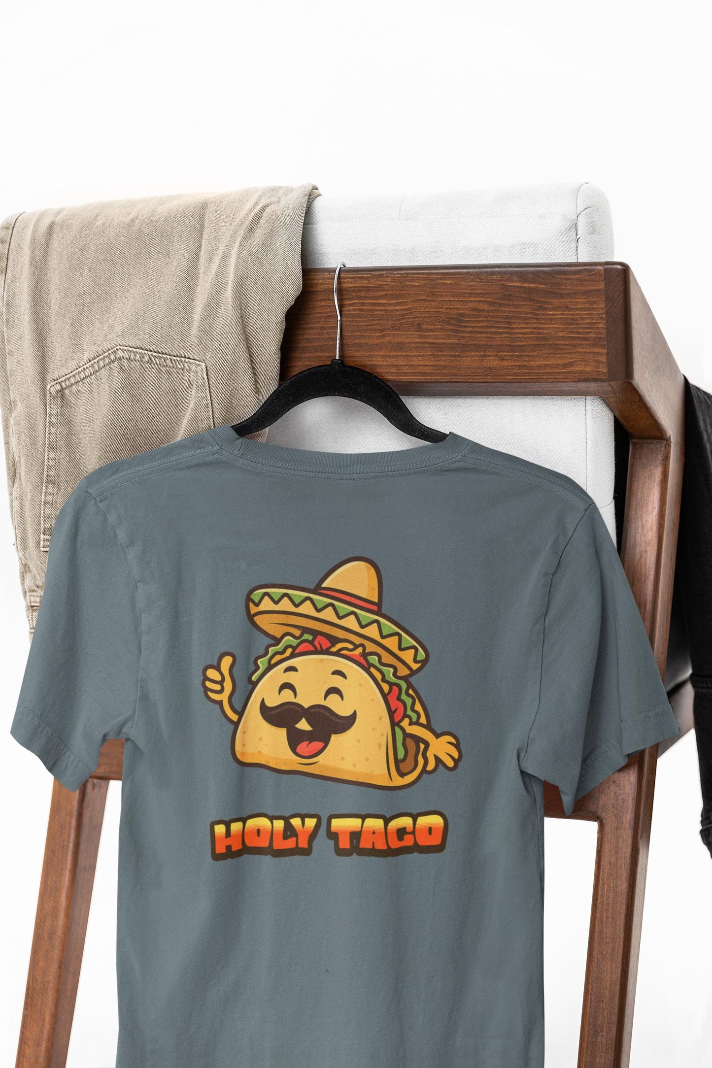 Fun Kids Taco T-Shirt - Holy Taco Design, Cute Kid's Shirt, Taco Lover Gift, Taco Tuesday Apparel, Kids Graphic Tee Back to School Apparel