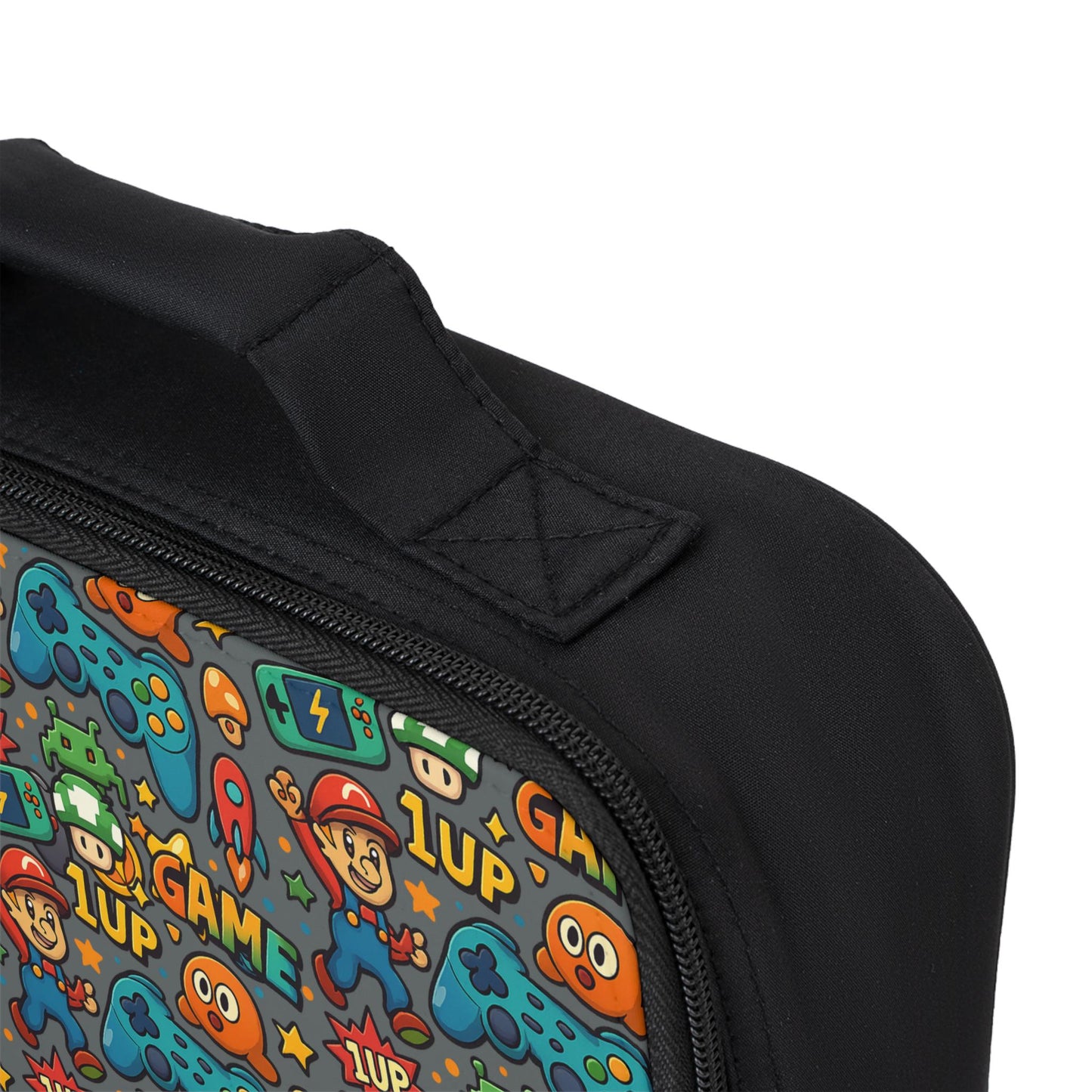 Video Game Lunch Bag - Perfect for Back to School, Picnics, and Playdates, Gamer Enthusiast Lunch Bag, School Lunch Bag for Girls & Boys