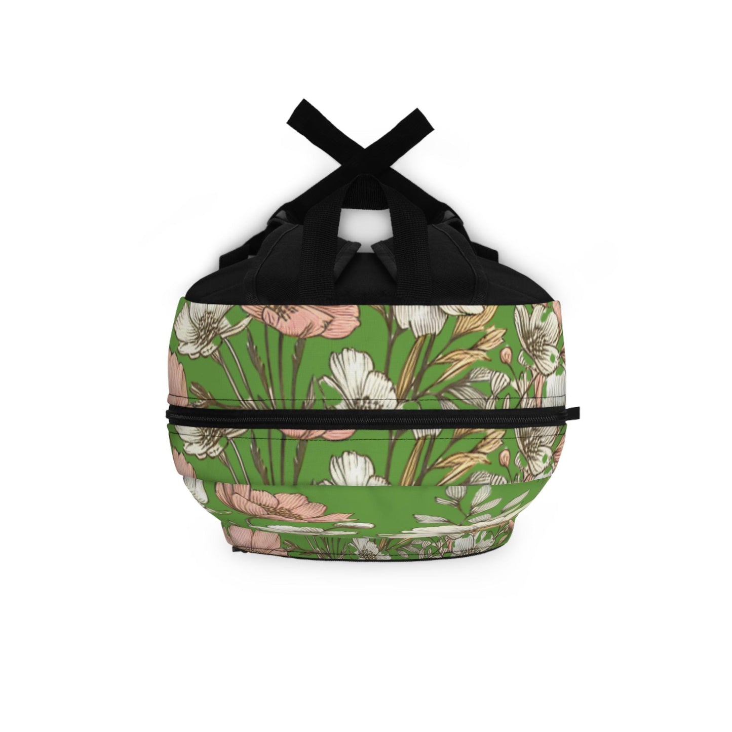 Boho Floral Backpack, Flower School Bag, Flower Print bag, Ideal for Elementary & Middle School Students, Back to School Supply for Students