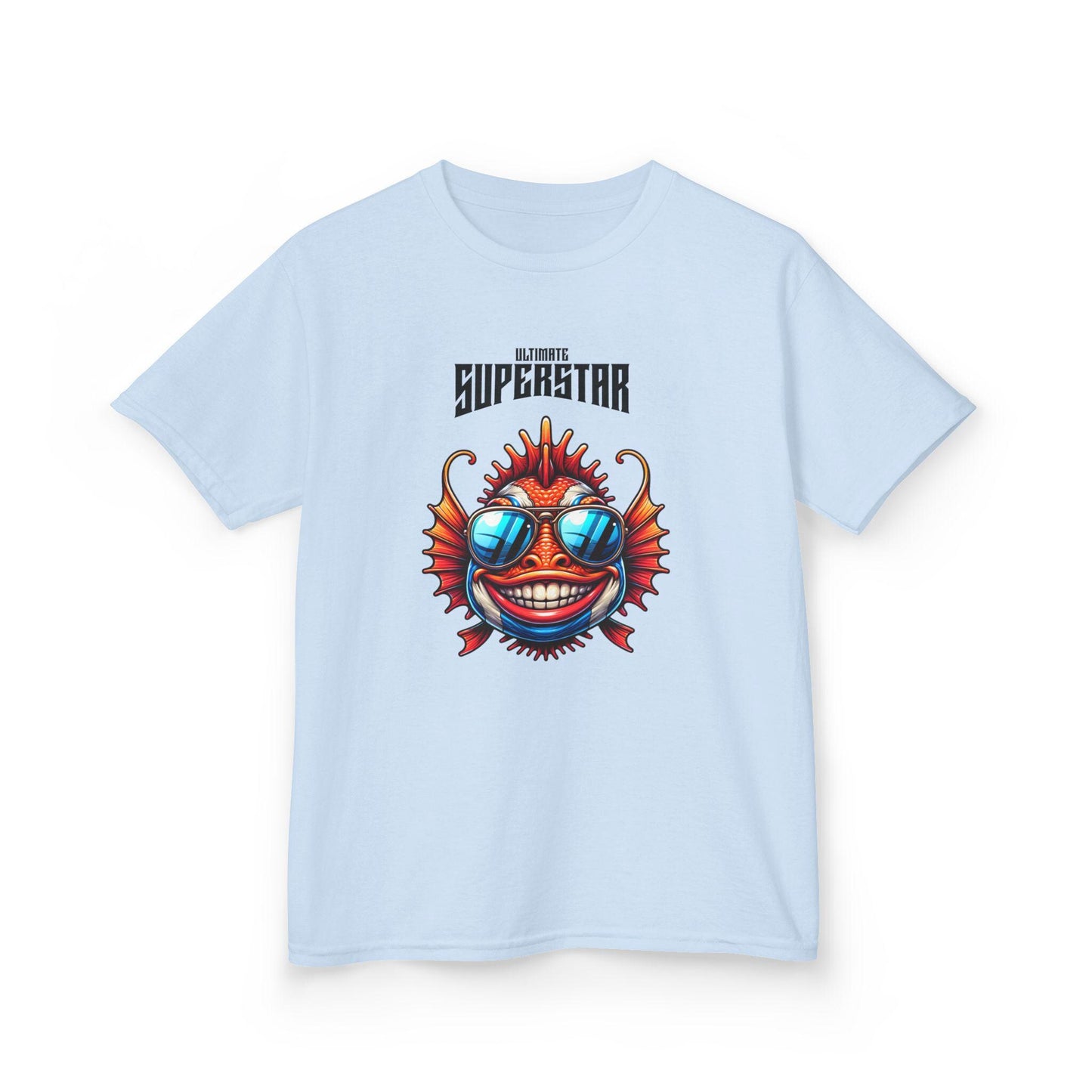 Kids Graphic Tee - "Superstar" Design, Fun Shirt for Children, Cool Summer Clothing, Gift for Kids, Party Wear, Back to School Apparel