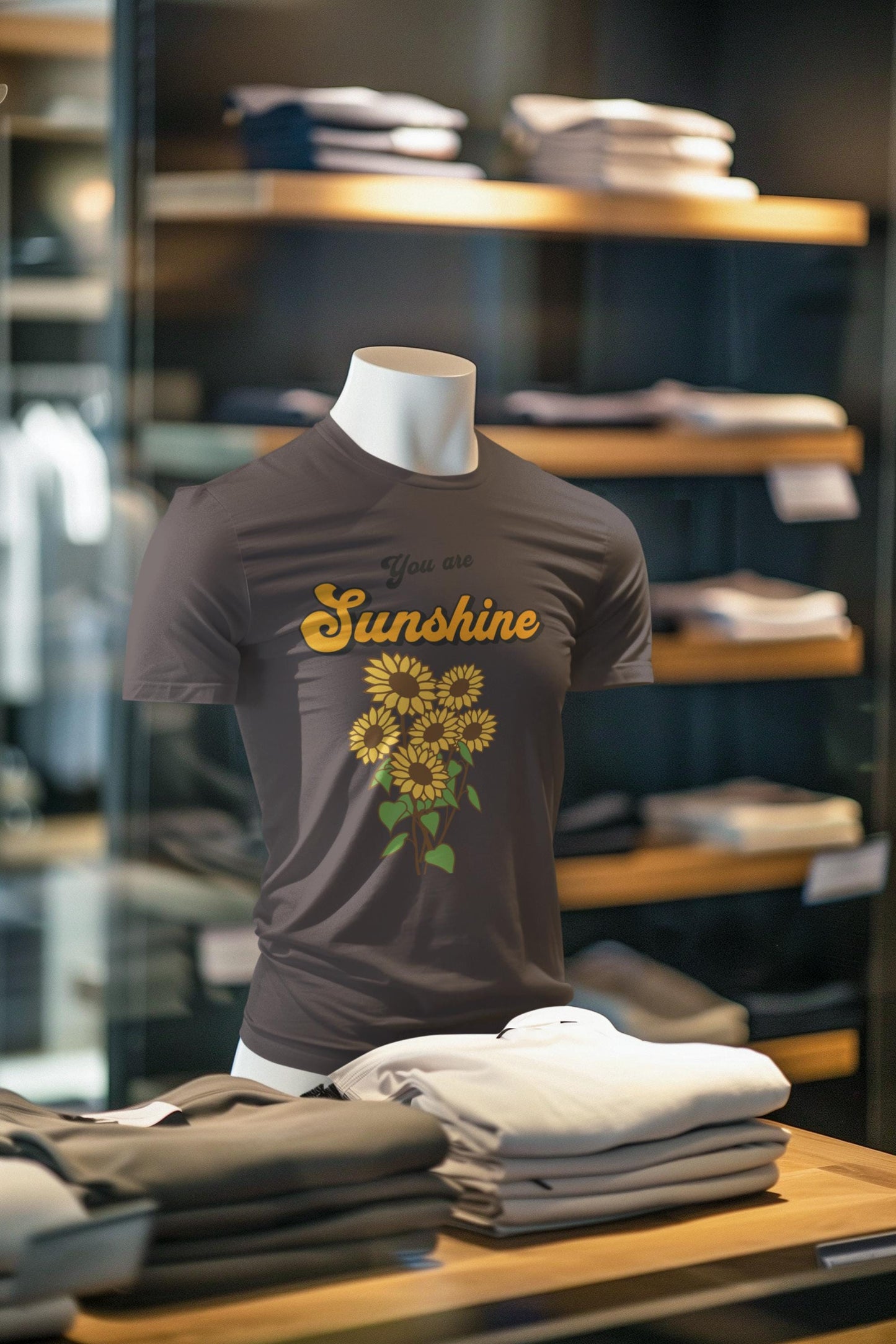 Sunflower Graphic Boho Tee | You Are Sunshine T-Shirt, Gift for Him & Her, Botanical Shirt, Nature Lover Apparel, Summer Comfort Color Shirt