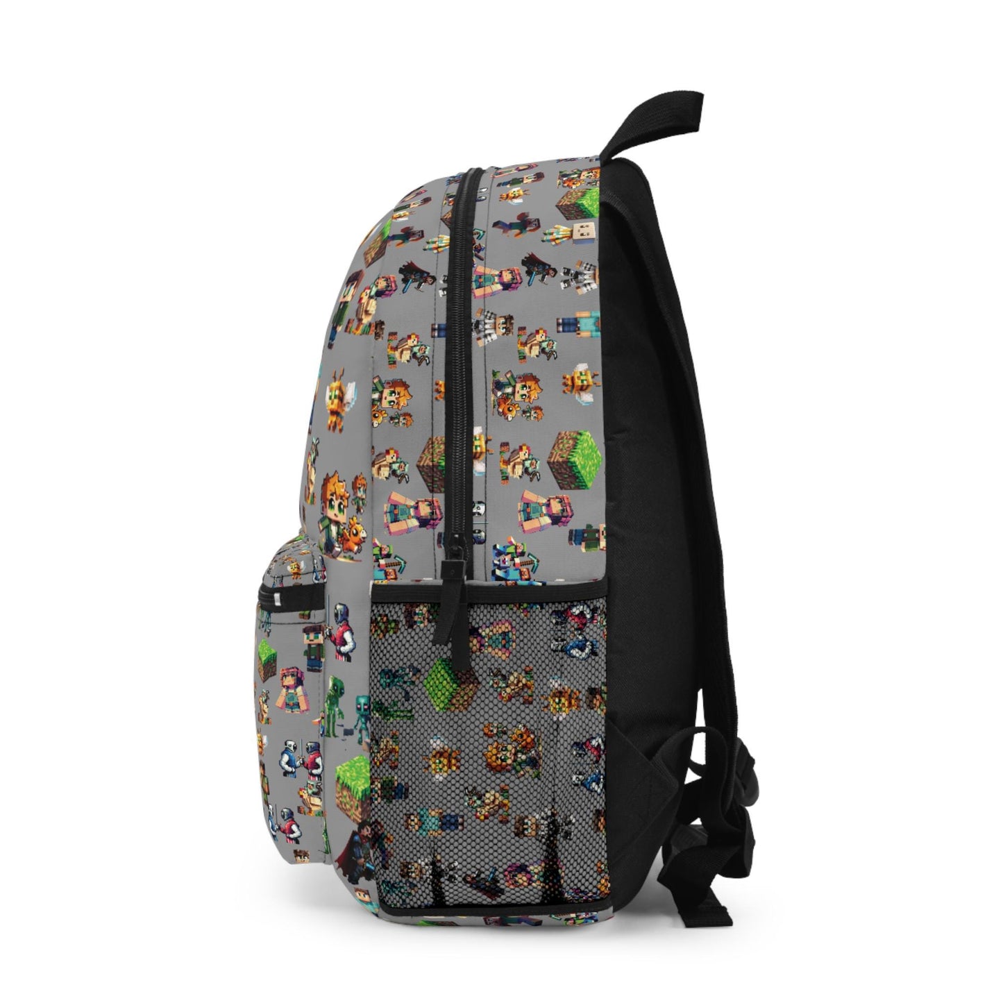 Game Characters Backpack for Kids, Gamer Bag, School Backpack, Gamer Wilderness Adventure Pack, Birthday Gift, Back to School Apparel