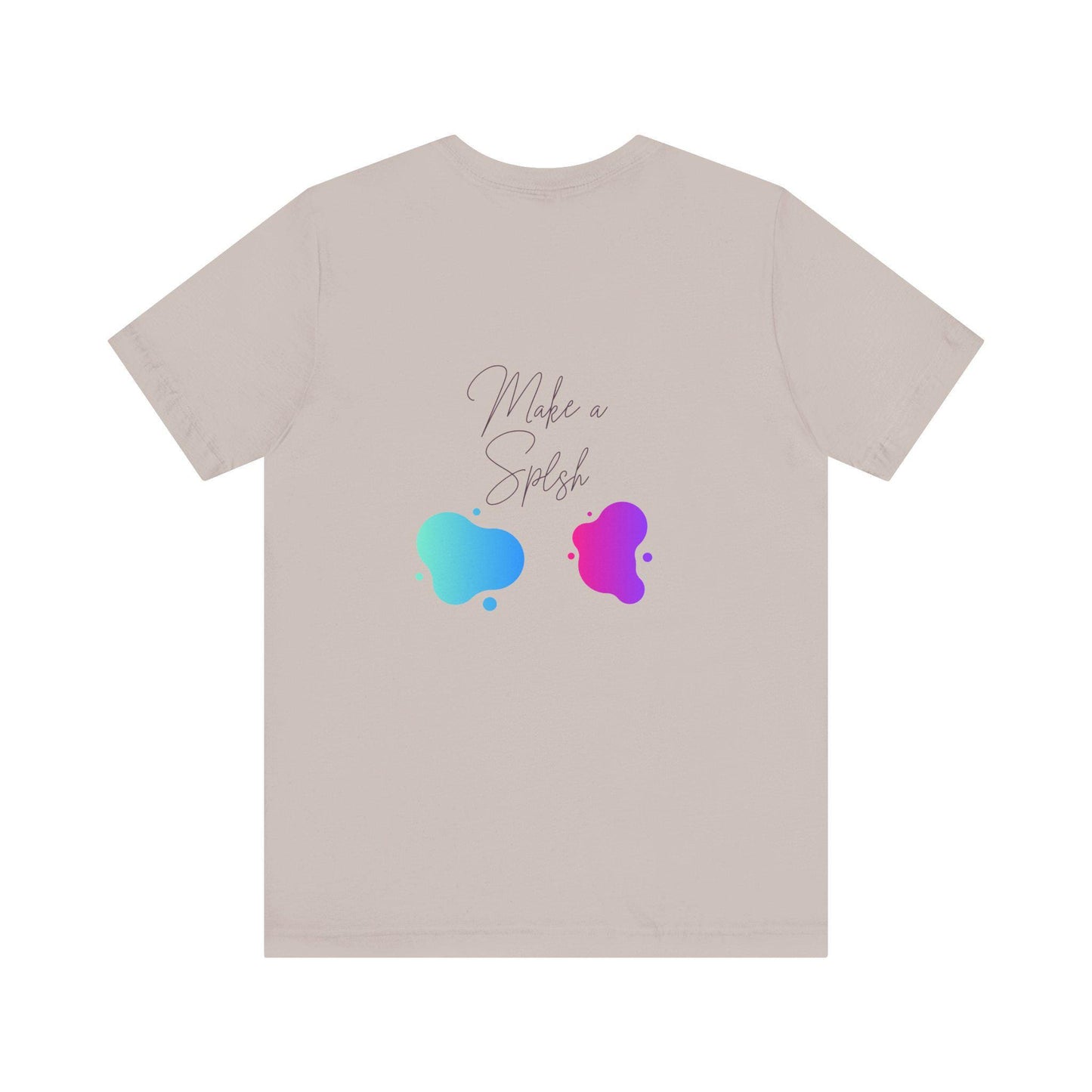 A stylish T-Shirt with a unique 'Make a slash' design, giving off a trendy and edgy vibe. Ideal for fashion-forward individuals.