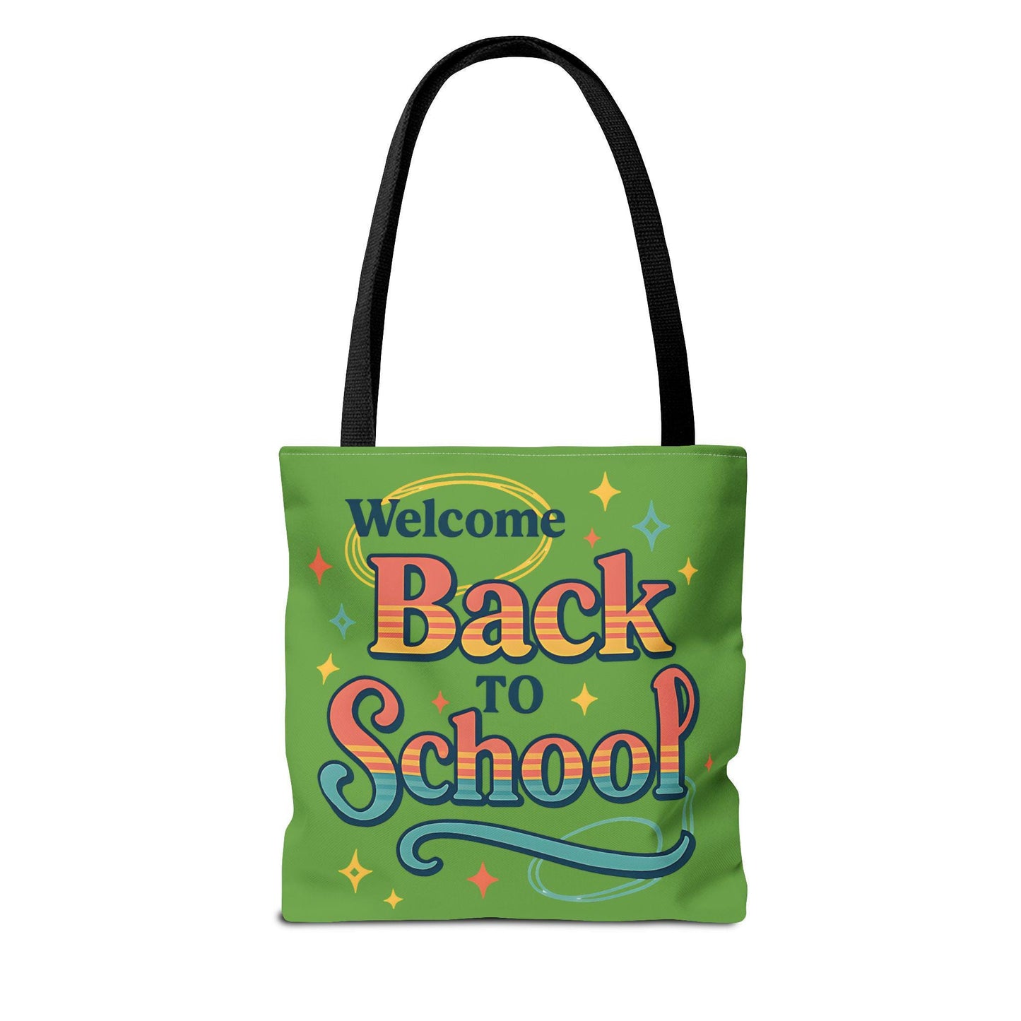 Back to School Tote Bag - Stylish Carryall for Students, School Events, College, Eco-Friendly, Gift for Teacher Appreciation Back to School
