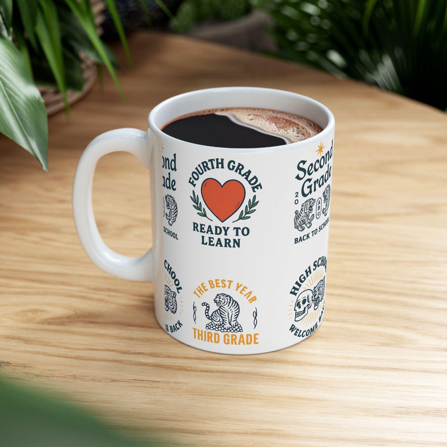 Inspiring Drinkware for Back to School - Drinkware Gift for Coffee Lovers, Espresso Mug, Ideal Back 2 School Gift for Teachers and Parents