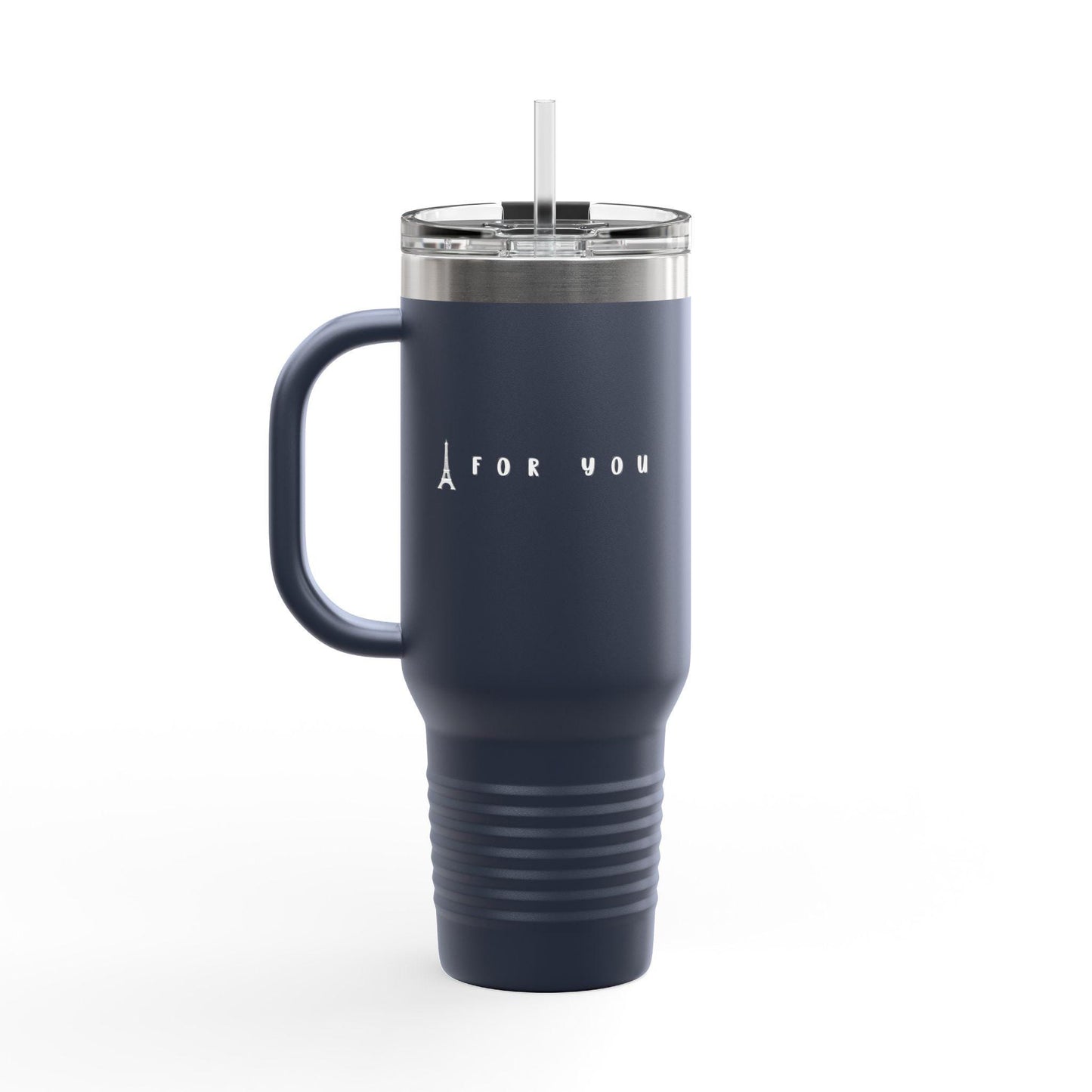 Insulated Travel Tumbler with Straw - Perfect for Coffee Lovers, Hot Beverages, Road Trips, Office Use, & Travel, Summer Day Tumbler