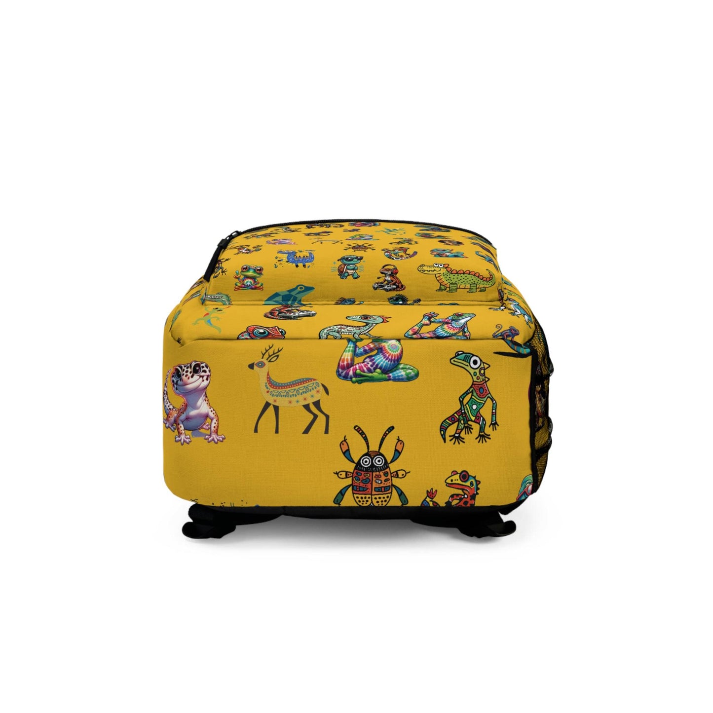 Animal Print Kids Backpack, Personalized School Bag for Elementary & Middle School Kids, Custom Name Bag for Gamer Enthusiast Back-to-School
