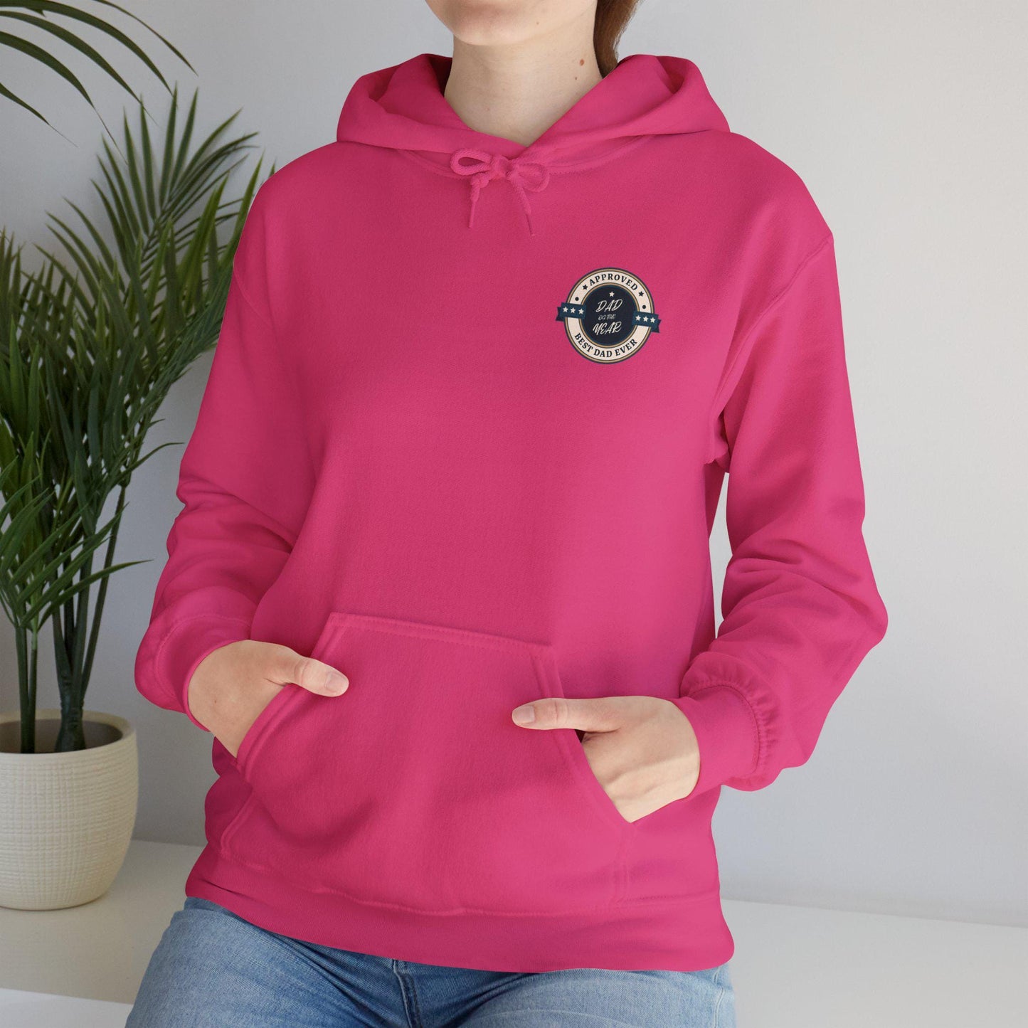 Husband Dad Grandpa Custom Hoodie with Retro Design, Perfect for Casual Days, Gift for Friends, Unisex Sweatshirt, Pullover Everyday Wear