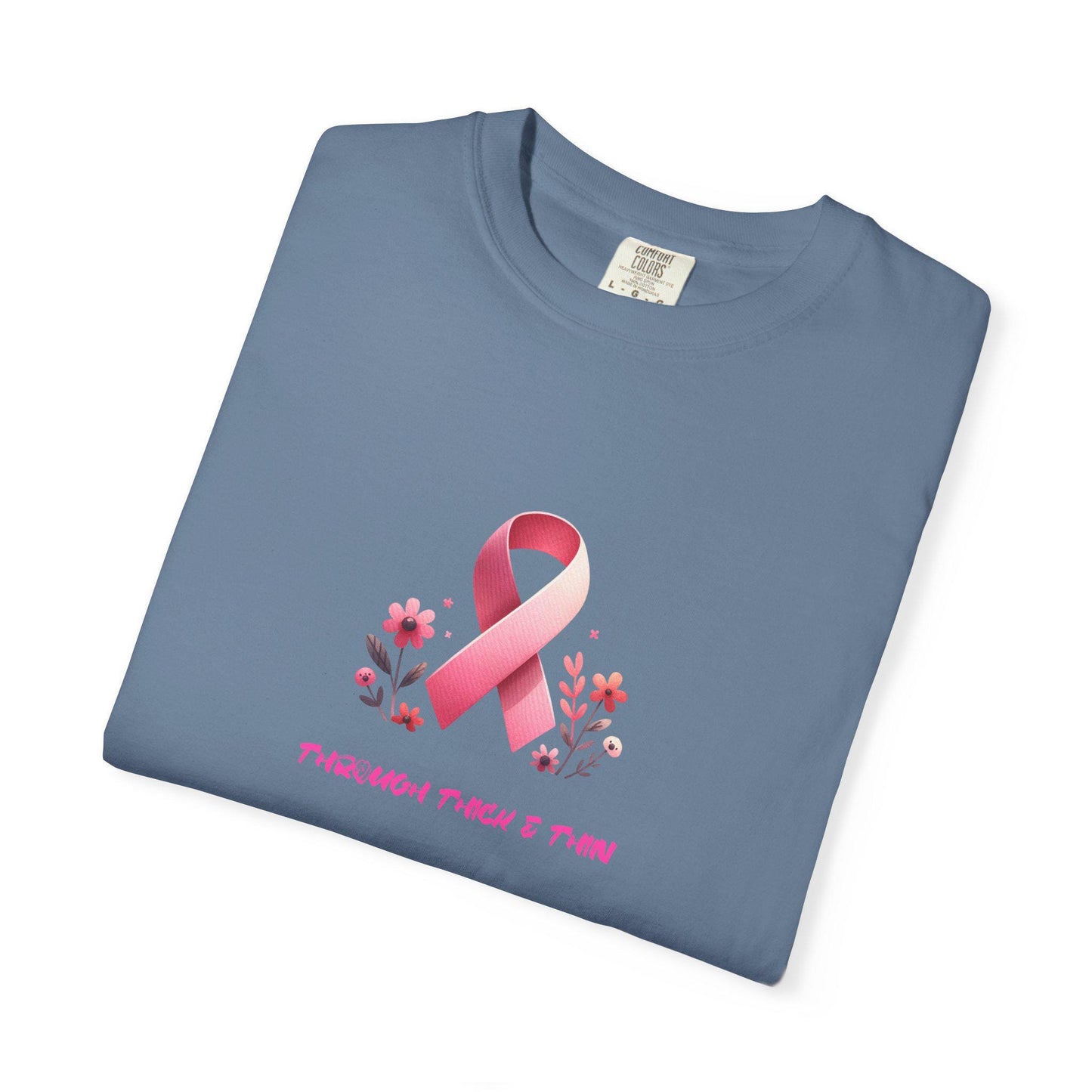 Breast Cancer Awareness T-Shirt, Supportive Tee, Gift for Her, Pink Ribbon Shirt, Advocacy Apparel