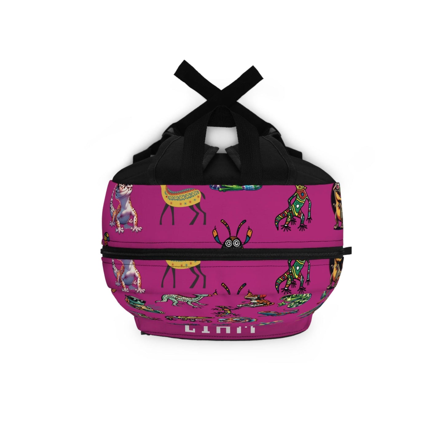 Animal Print Kids Backpack, Personalized School Bag for Elementary & Middle School Kids, Custom Name Bag for Gamer Enthusiast Back-to-School