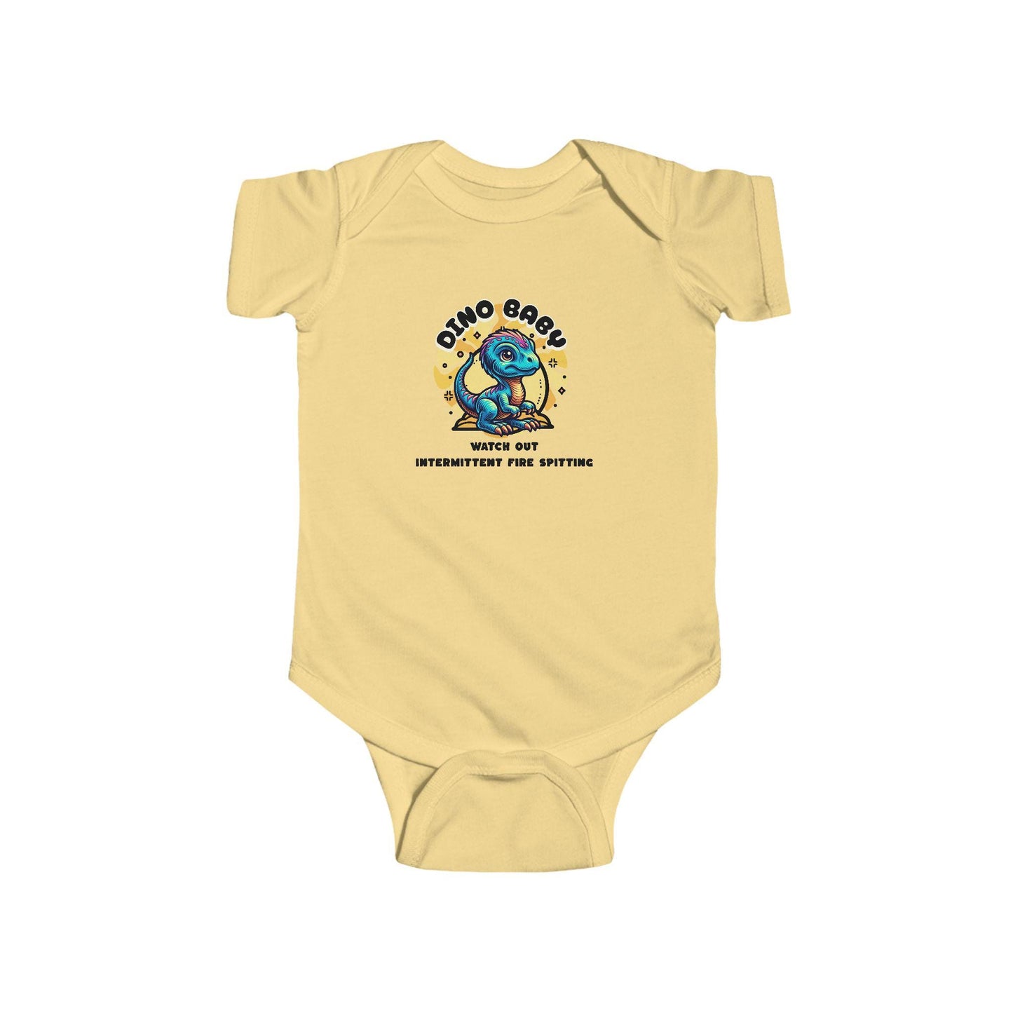Baby Onesie - "Dino Baby" Baby Suit, Newborn Gift, Toddler Outfit, Baby Shower Gift, Baby Clothes, Spring Wear, Bodysuits for Newborn