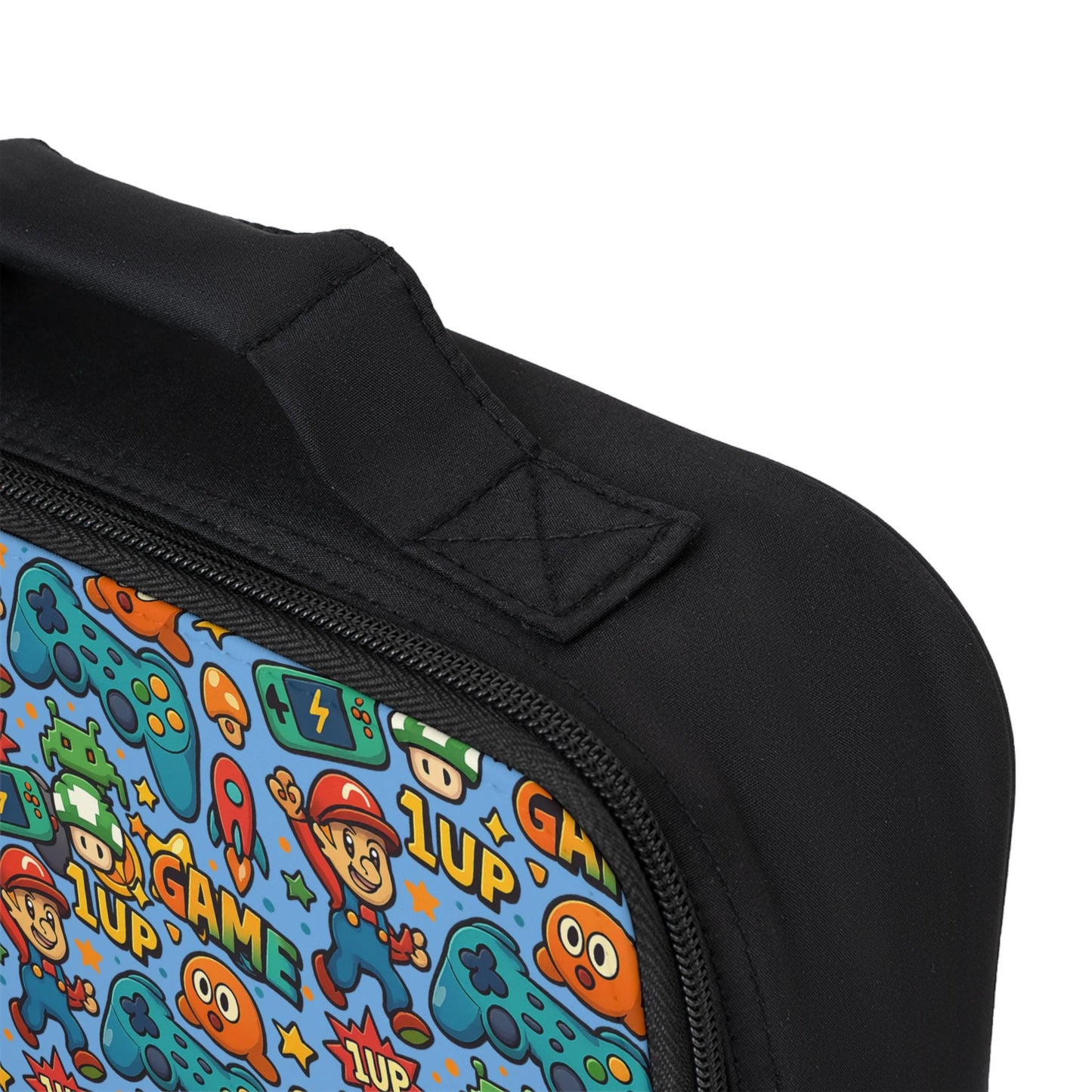 Video Game Lunch Bag - Perfect for Back to School, Picnics, and Playdates, Gamer Enthusiast Lunch Bag, School Lunch Bag for Girls & Boys
