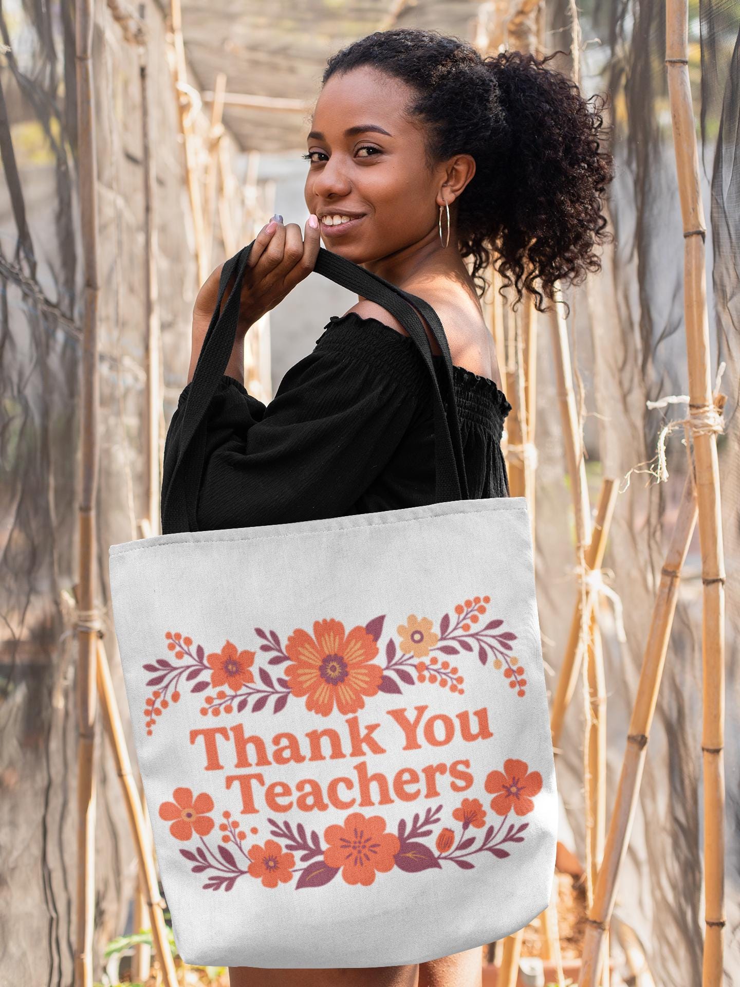 Thank You Teachers - Tote Bag - Perfect Gift for Educators, Back to School, Classroom Essentials, Teacher Appreciation, Eco-Friendly Bag