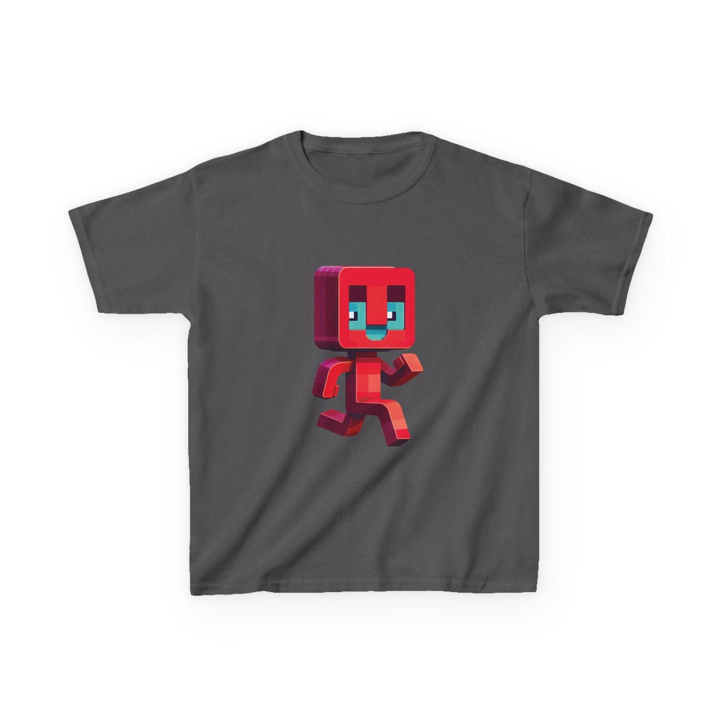 Pixelated Running Man Kid Tee - Fun Graphic Kids Tee, Vibrant Children's Apparel, Birthday Gift for Boys & Girls, Back to School Apparel