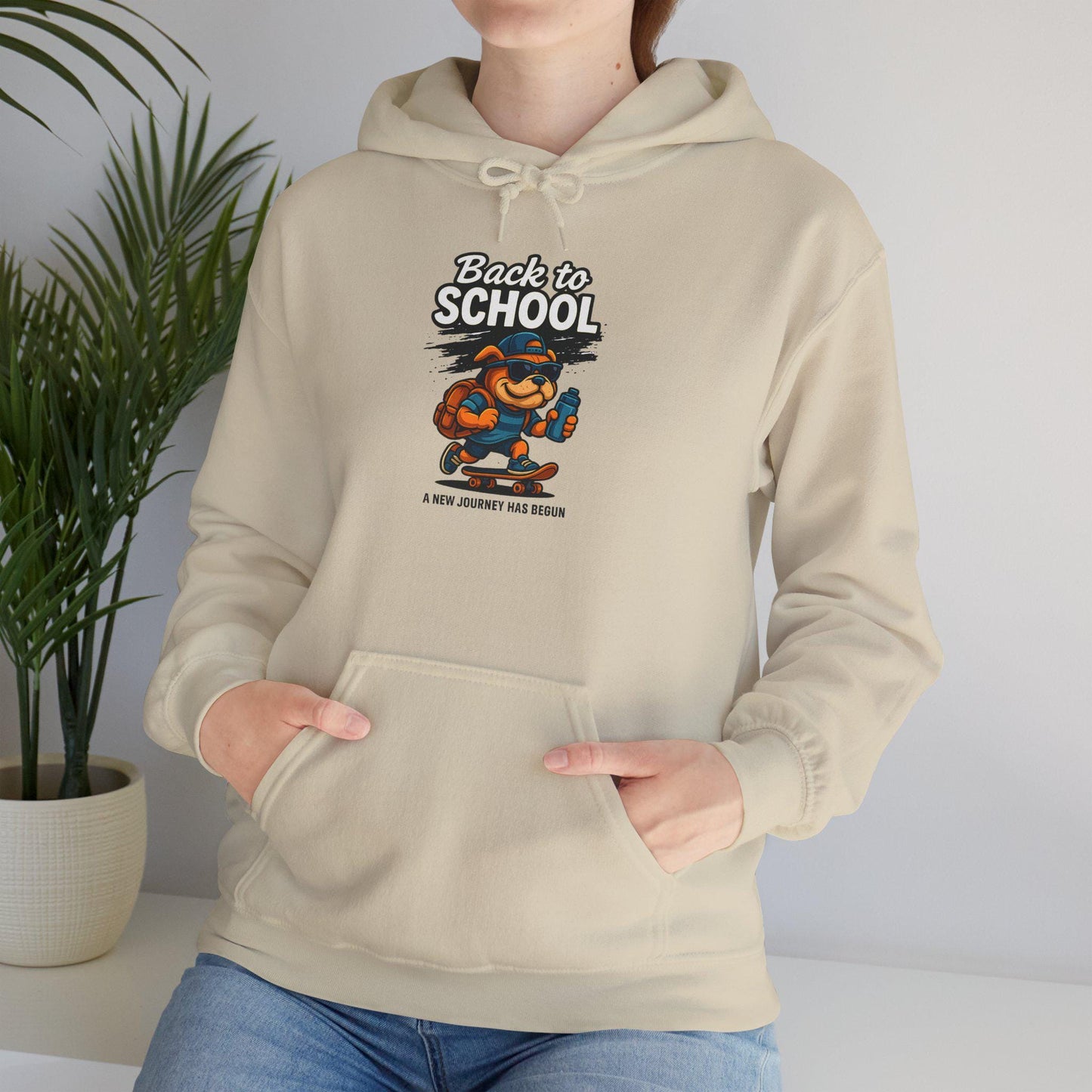 Back to School Graphic Hoodie, Heavy Blend Hoodie for Students going back to School, Welcome Back Hoodie, Back2School Hoodie, Student Hoodie