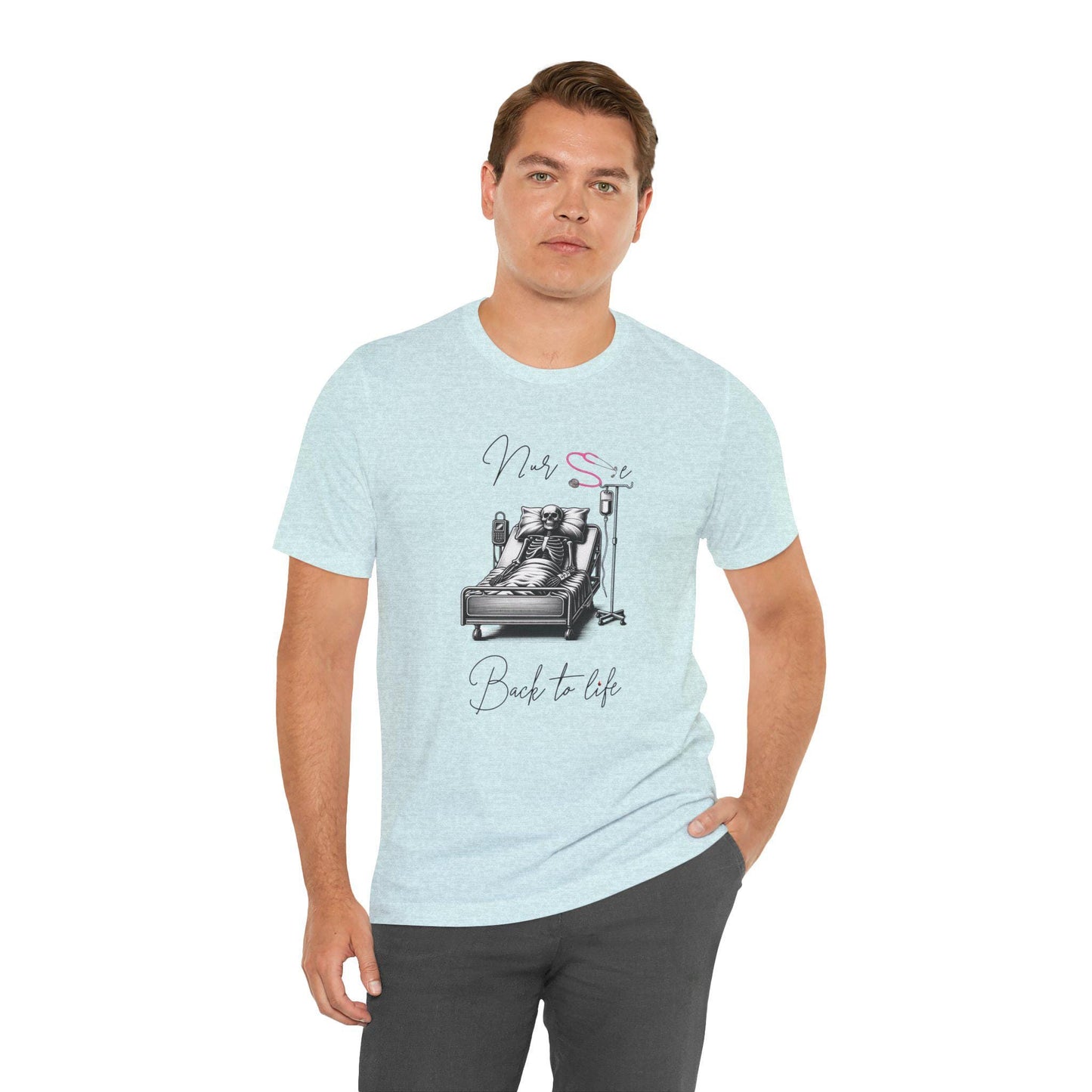 Nursing Me Back to Life Tee - Unisex Graphic T-Shirt, Perfect Gift for Shoe Lovers, Fun Casual Wear, Unique Statement Shirt