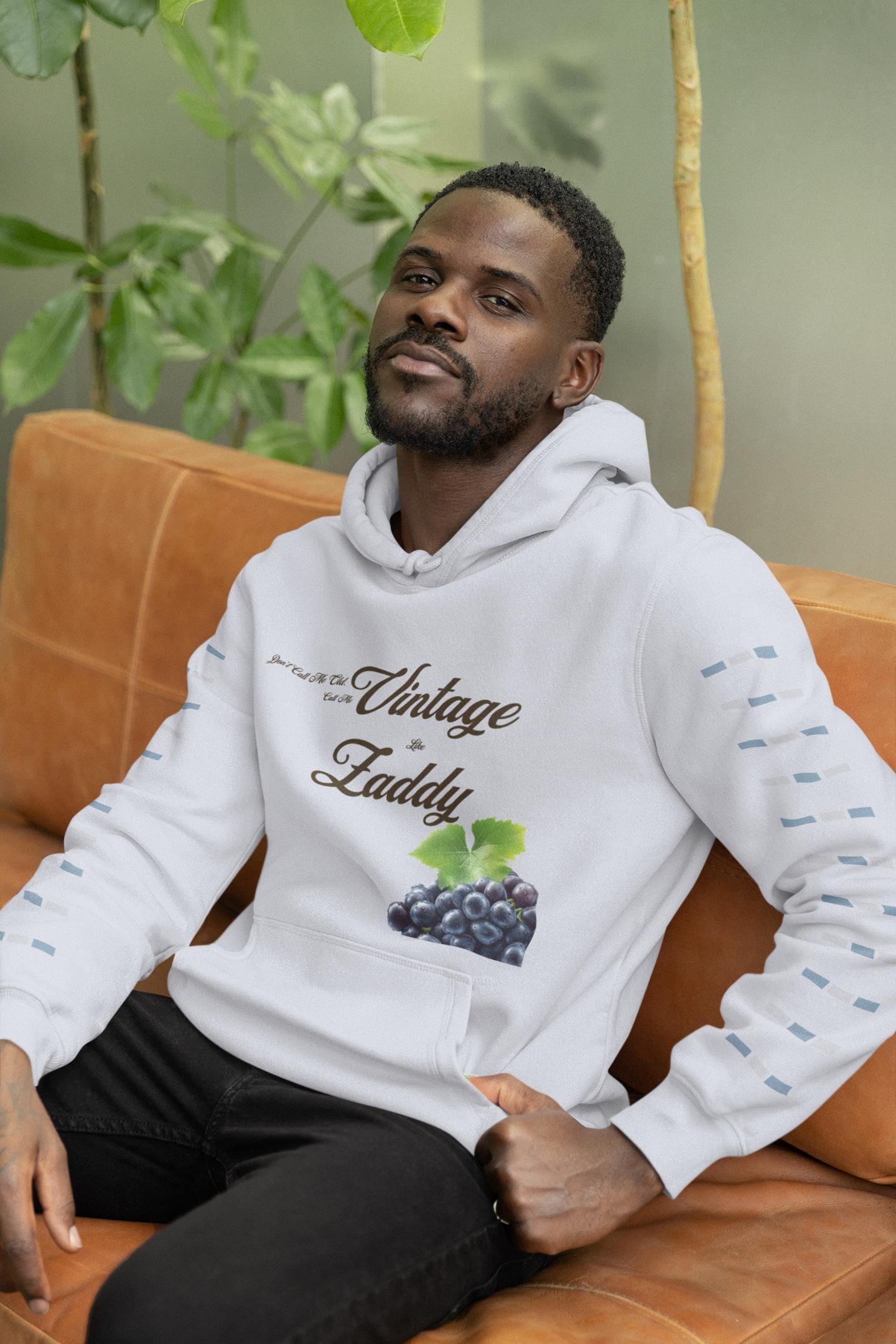 Vintage Zaddy Hooded Sweatshirt, Funny Sweatshirt, Unisex Hoodie, Gift for Him, Dad Gift, Casual Wear, Vintage Style