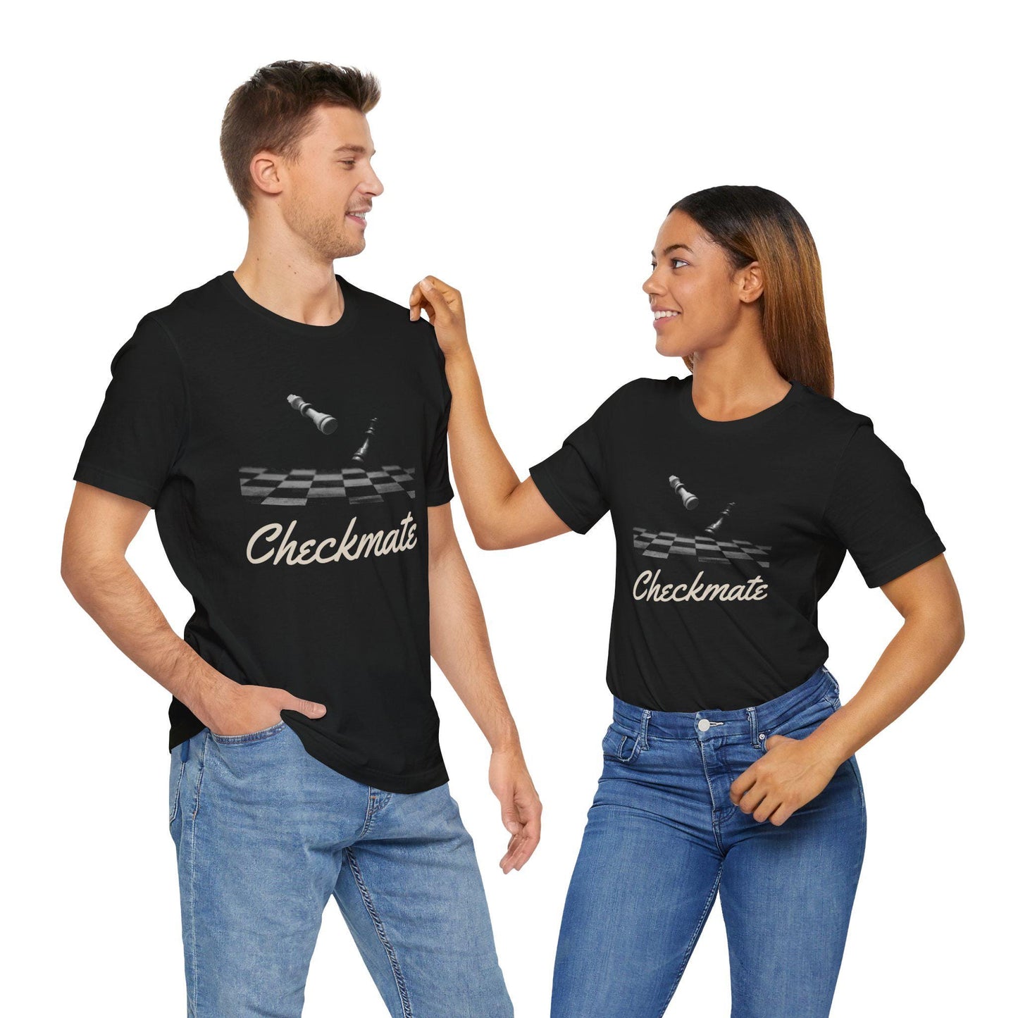 Chess Checkmate Unisex Tee - Perfect Gift for Gamers, Chess Lovers, Casual Wear, Competitions, and Game Nights